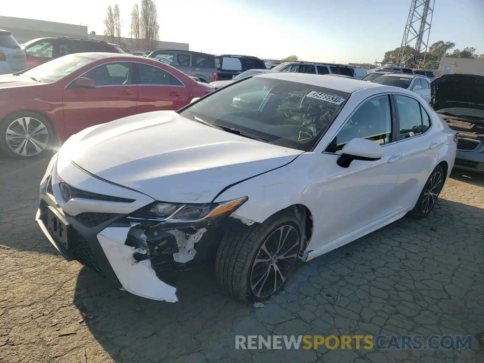 2 Photograph of a damaged car 4T1G11AK2LU912249 TOYOTA CAMRY 2020