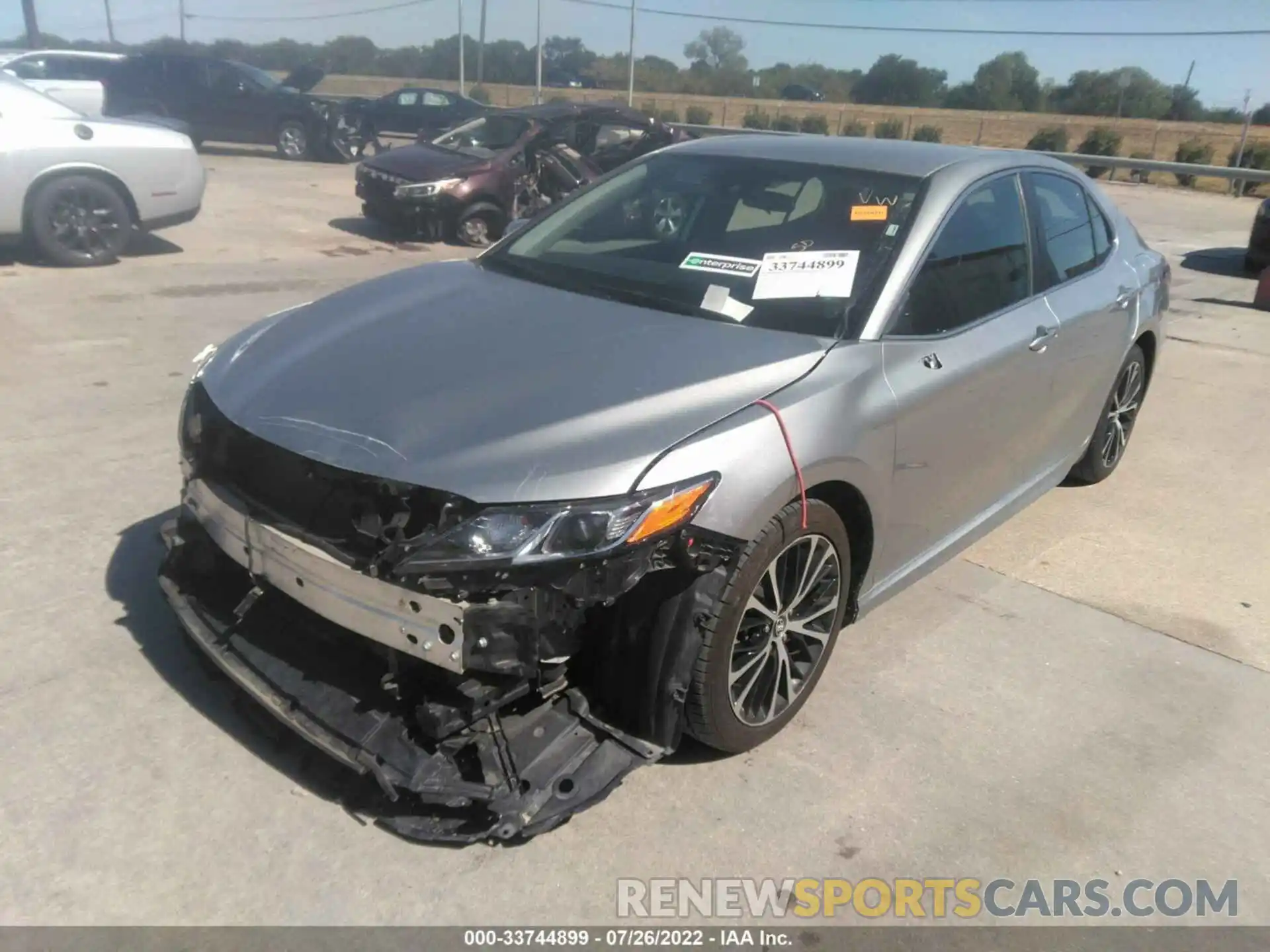 2 Photograph of a damaged car 4T1G11AK2LU913577 TOYOTA CAMRY 2020