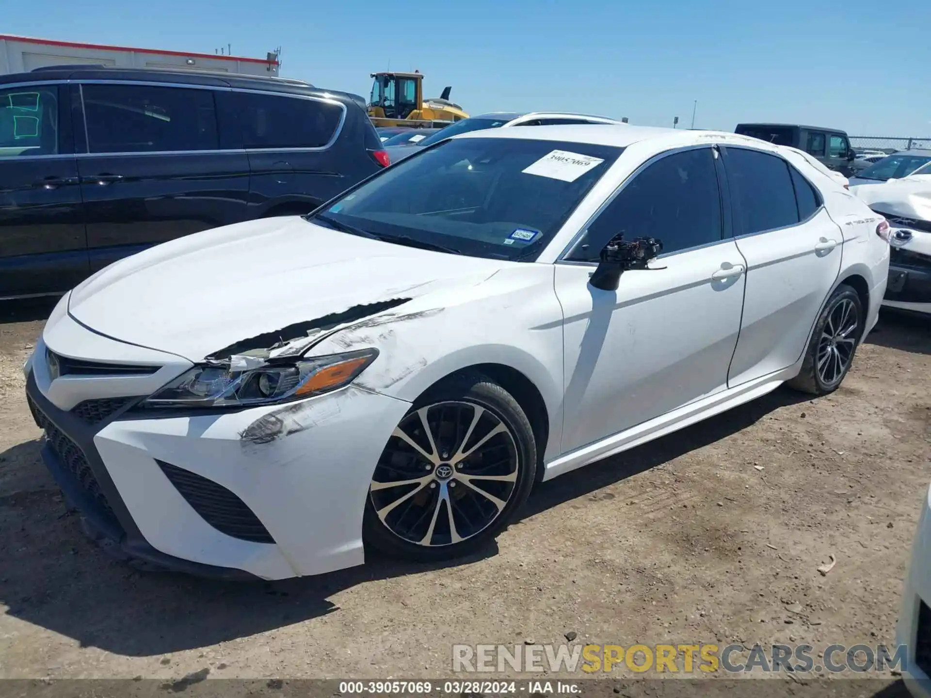 2 Photograph of a damaged car 4T1G11AK2LU915104 TOYOTA CAMRY 2020