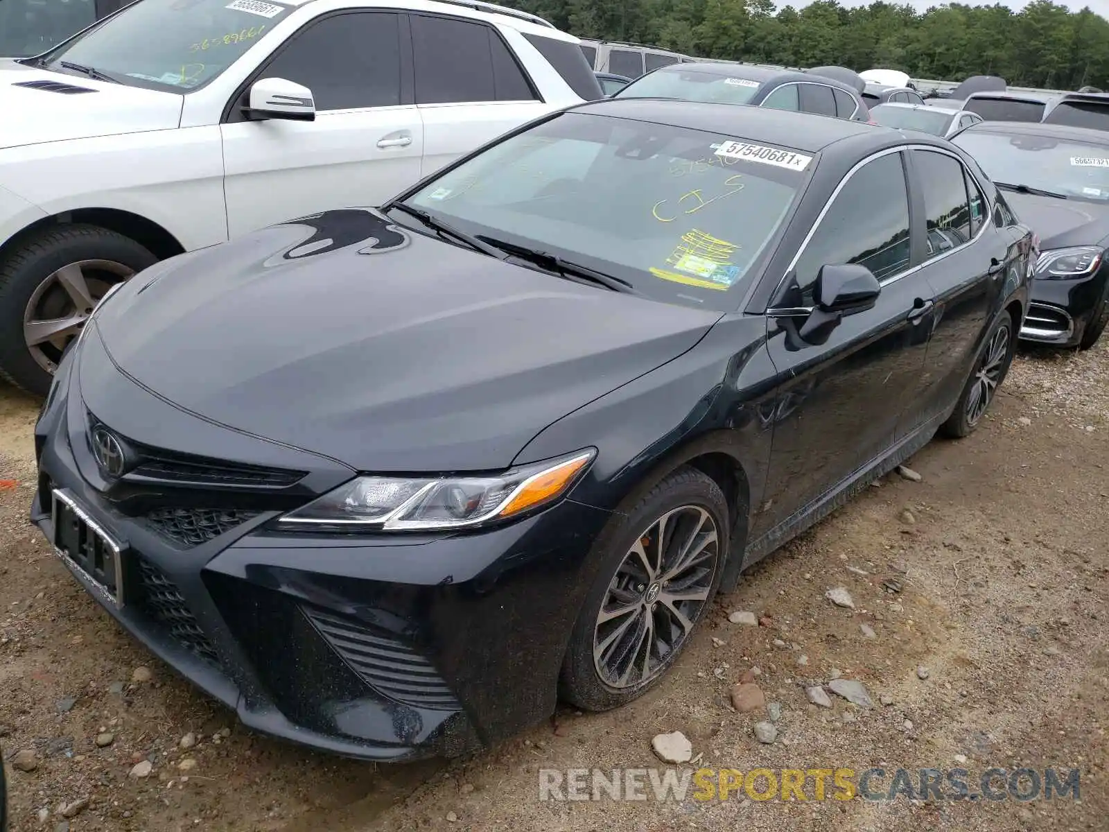 2 Photograph of a damaged car 4T1G11AK2LU920643 TOYOTA CAMRY 2020