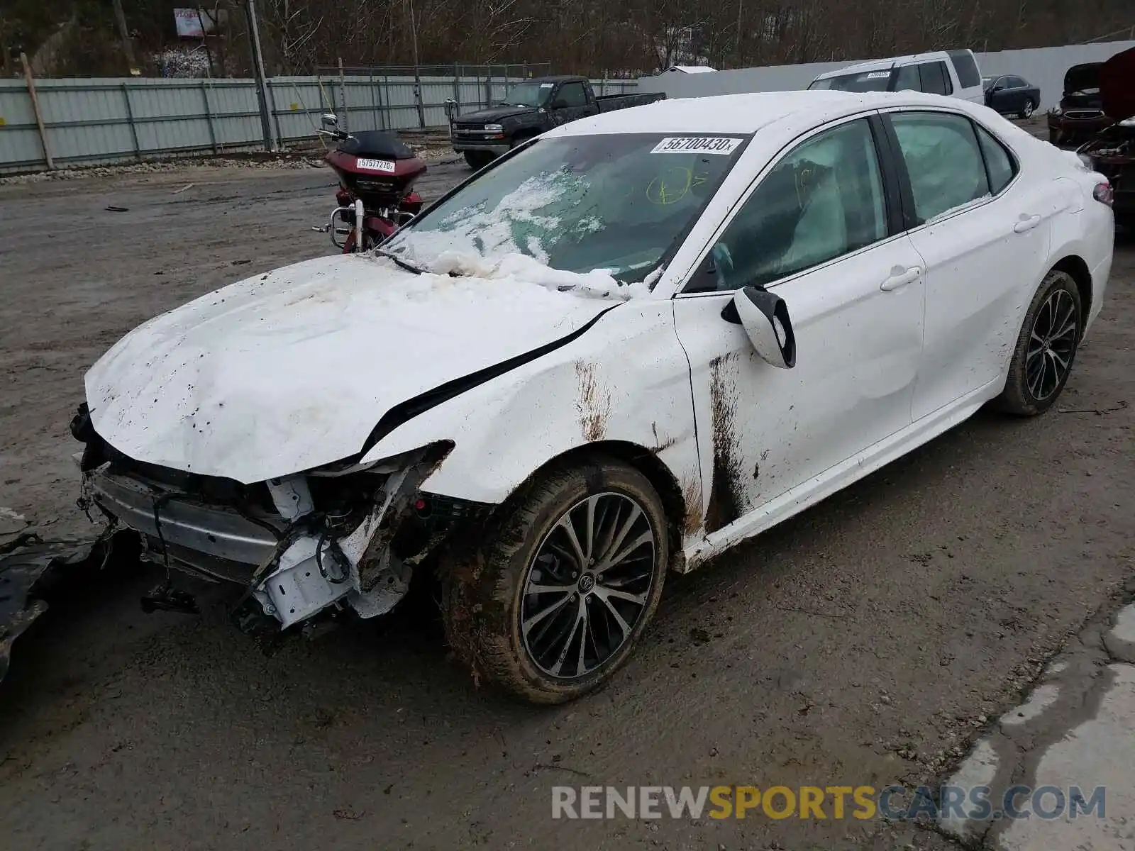 2 Photograph of a damaged car 4T1G11AK2LU923574 TOYOTA CAMRY 2020