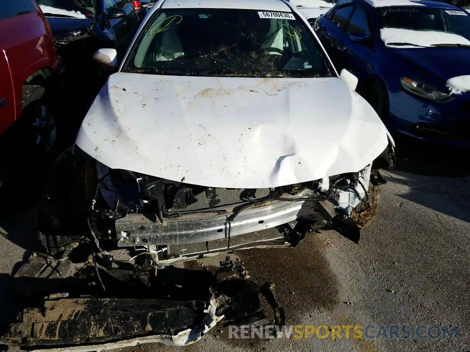 9 Photograph of a damaged car 4T1G11AK2LU923574 TOYOTA CAMRY 2020