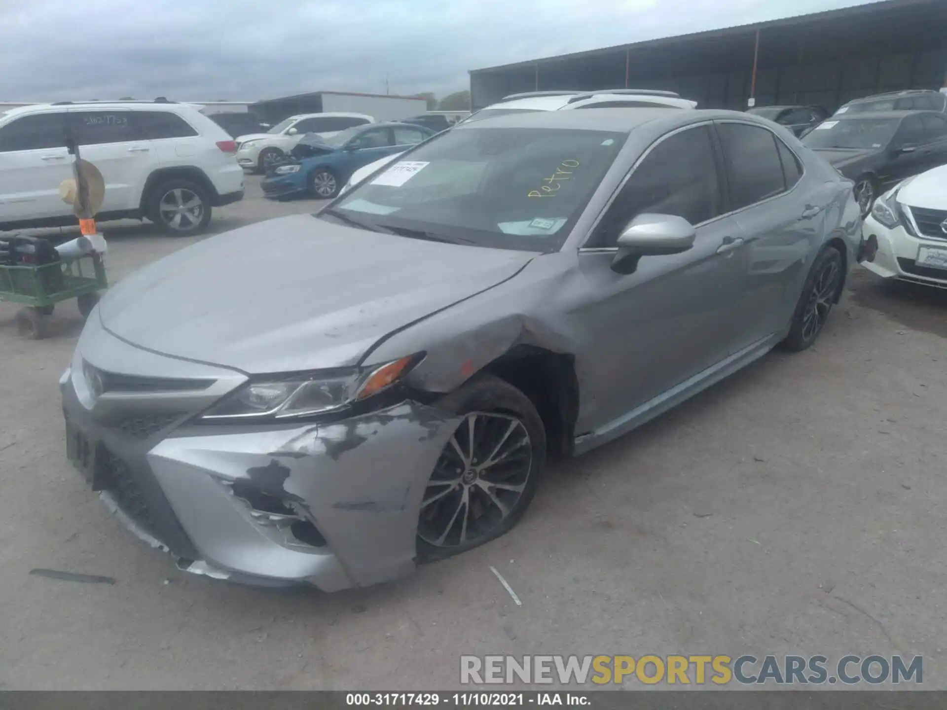 2 Photograph of a damaged car 4T1G11AK2LU926314 TOYOTA CAMRY 2020