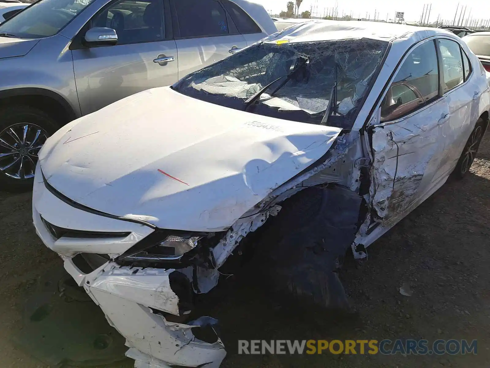 9 Photograph of a damaged car 4T1G11AK2LU927625 TOYOTA CAMRY 2020