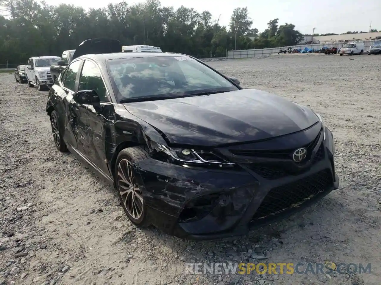 1 Photograph of a damaged car 4T1G11AK2LU930444 TOYOTA CAMRY 2020