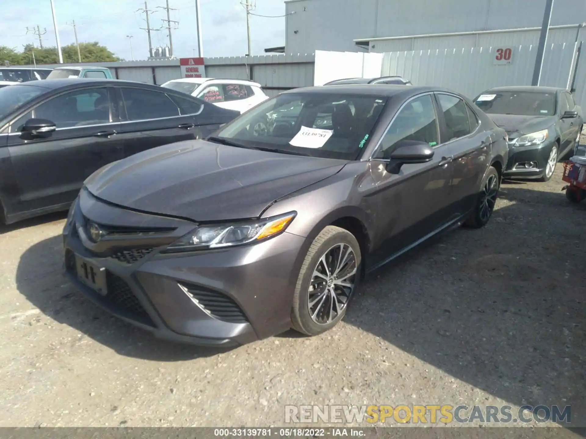 2 Photograph of a damaged car 4T1G11AK2LU933523 TOYOTA CAMRY 2020