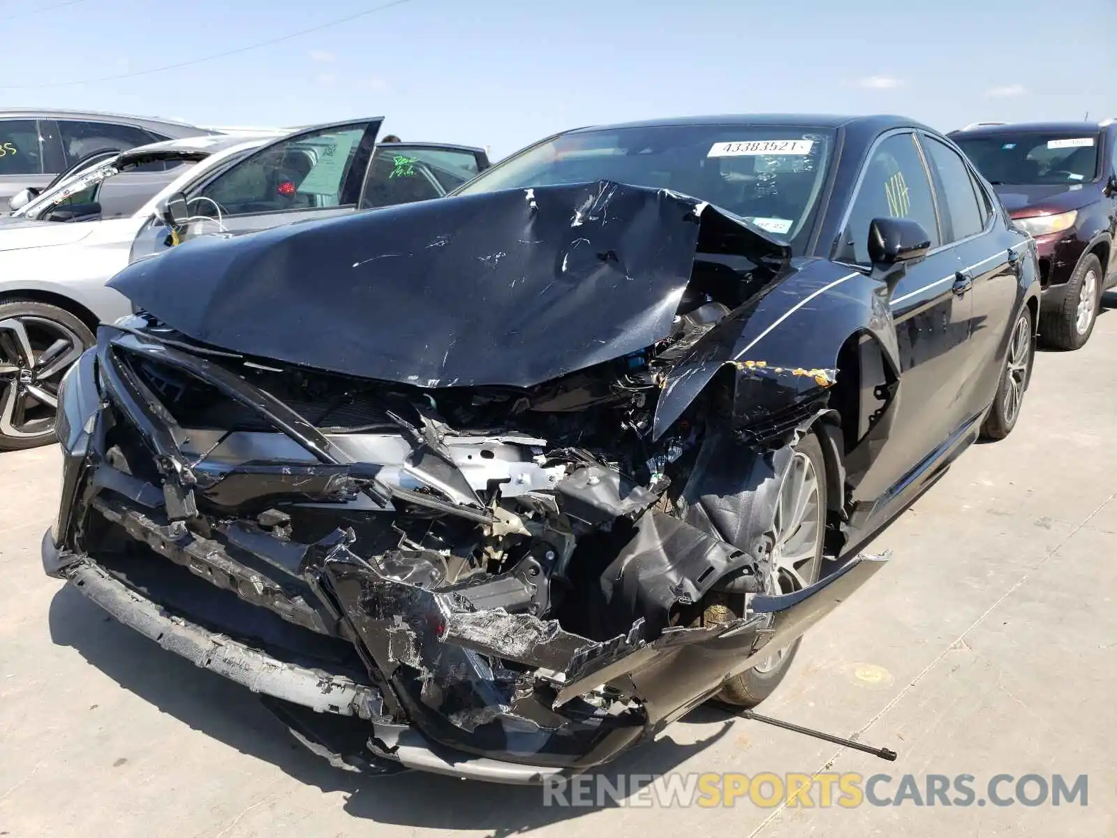 2 Photograph of a damaged car 4T1G11AK2LU934803 TOYOTA CAMRY 2020