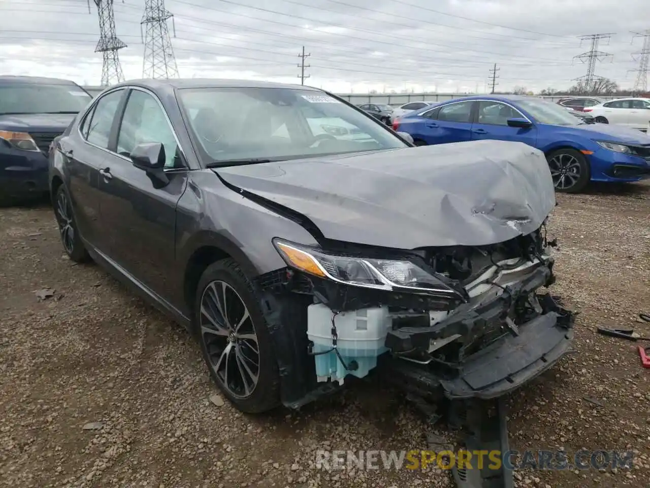 1 Photograph of a damaged car 4T1G11AK2LU935112 TOYOTA CAMRY 2020