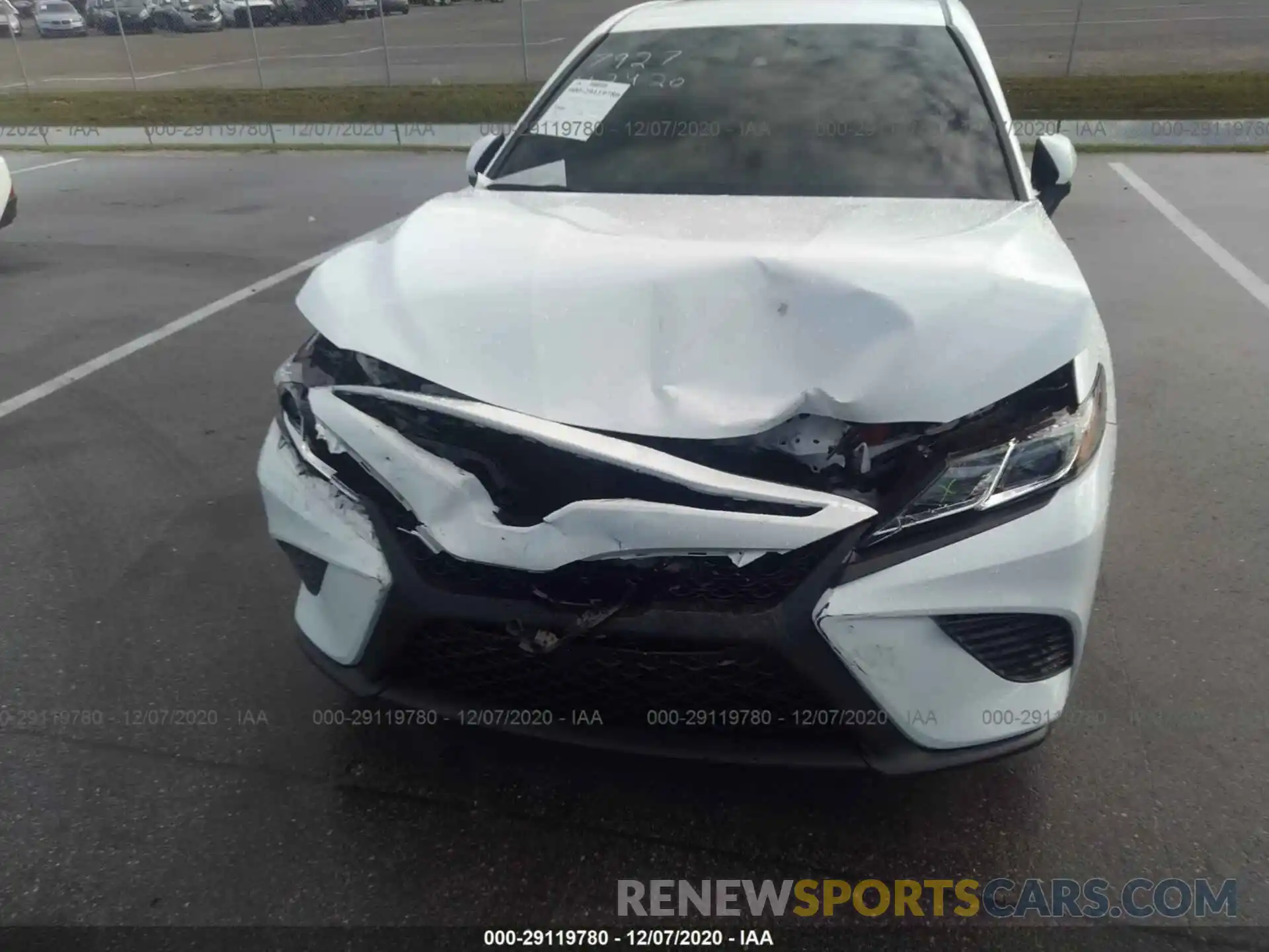 6 Photograph of a damaged car 4T1G11AK2LU937927 TOYOTA CAMRY 2020