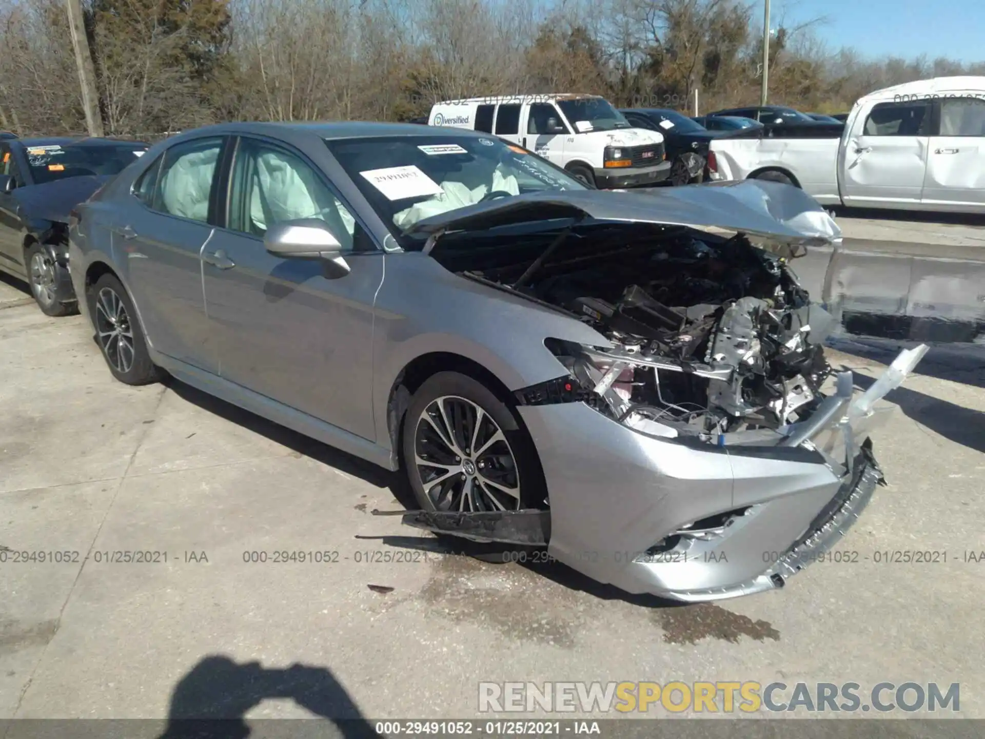 1 Photograph of a damaged car 4T1G11AK2LU940214 TOYOTA CAMRY 2020