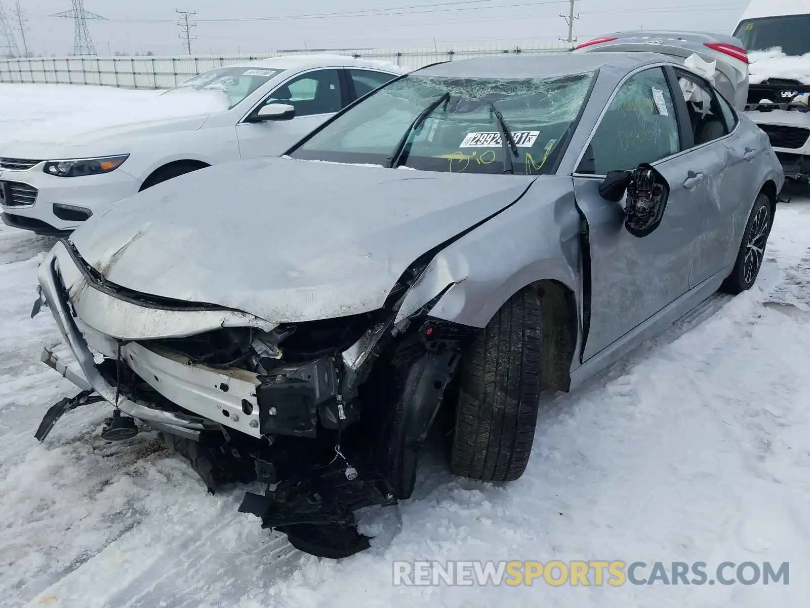 2 Photograph of a damaged car 4T1G11AK2LU941041 TOYOTA CAMRY 2020