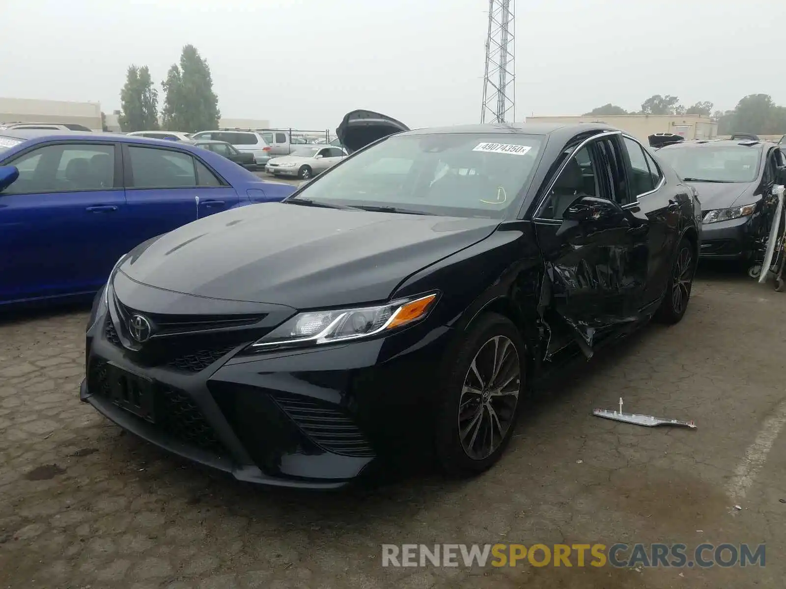 2 Photograph of a damaged car 4T1G11AK2LU941377 TOYOTA CAMRY 2020