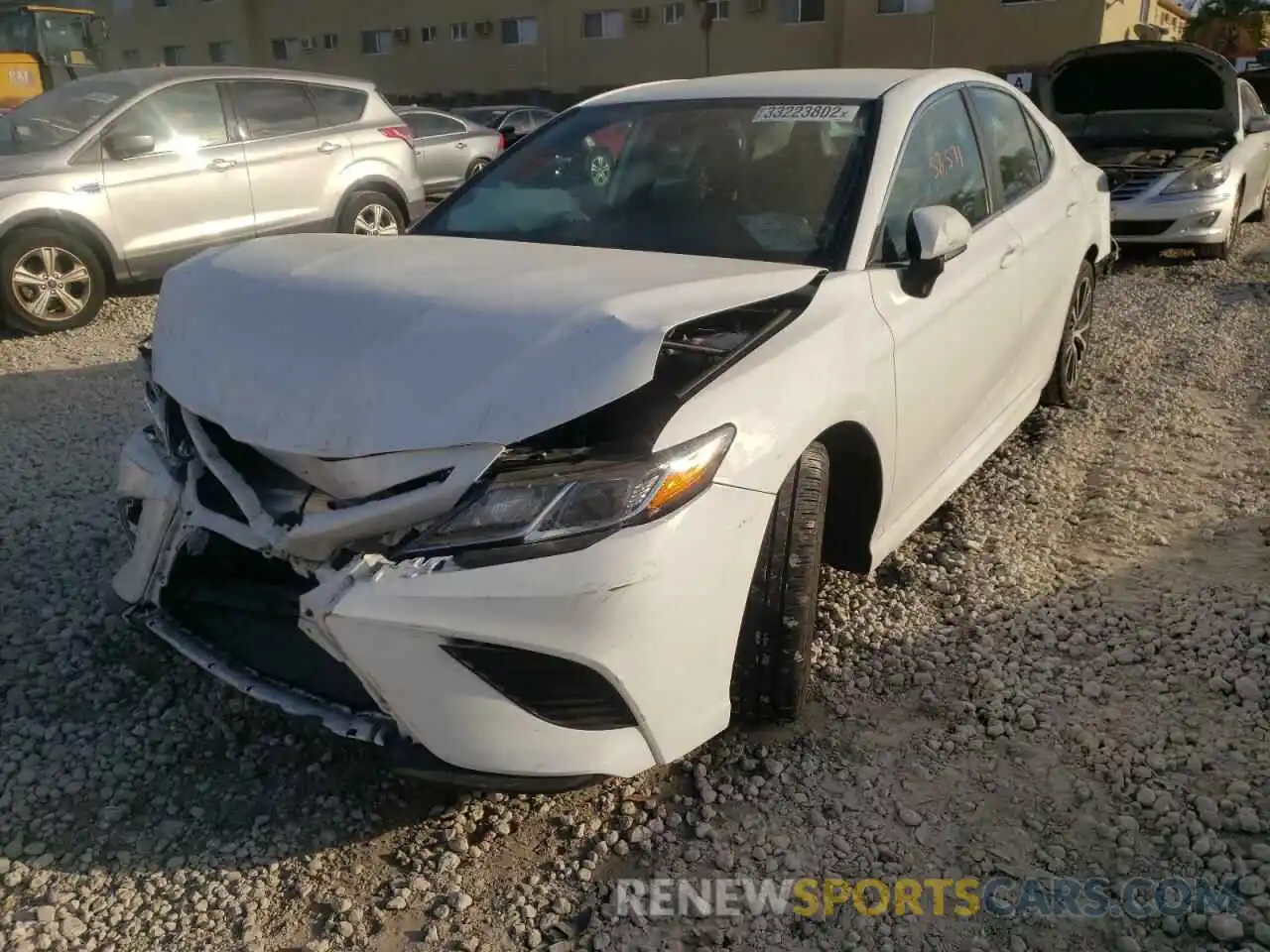 2 Photograph of a damaged car 4T1G11AK2LU944909 TOYOTA CAMRY 2020