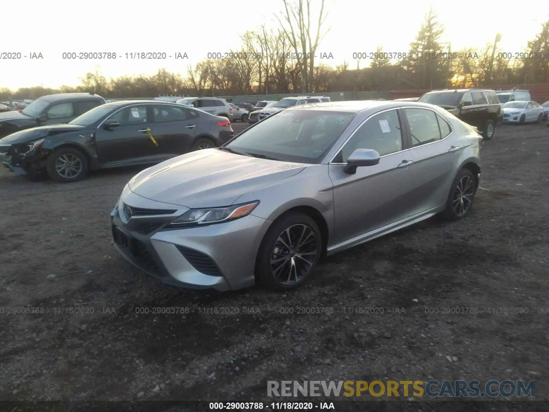 2 Photograph of a damaged car 4T1G11AK2LU947275 TOYOTA CAMRY 2020