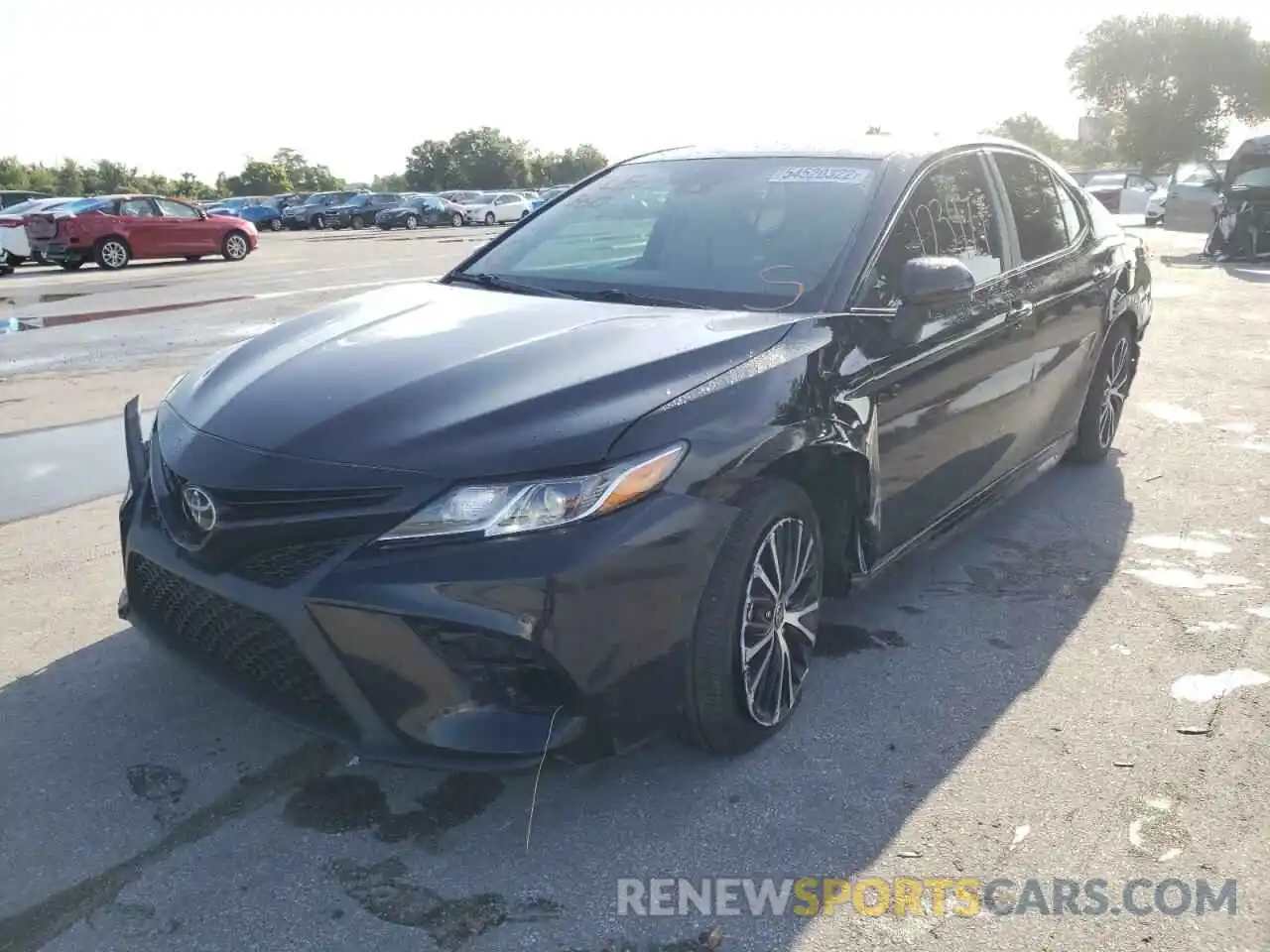 2 Photograph of a damaged car 4T1G11AK2LU947535 TOYOTA CAMRY 2020