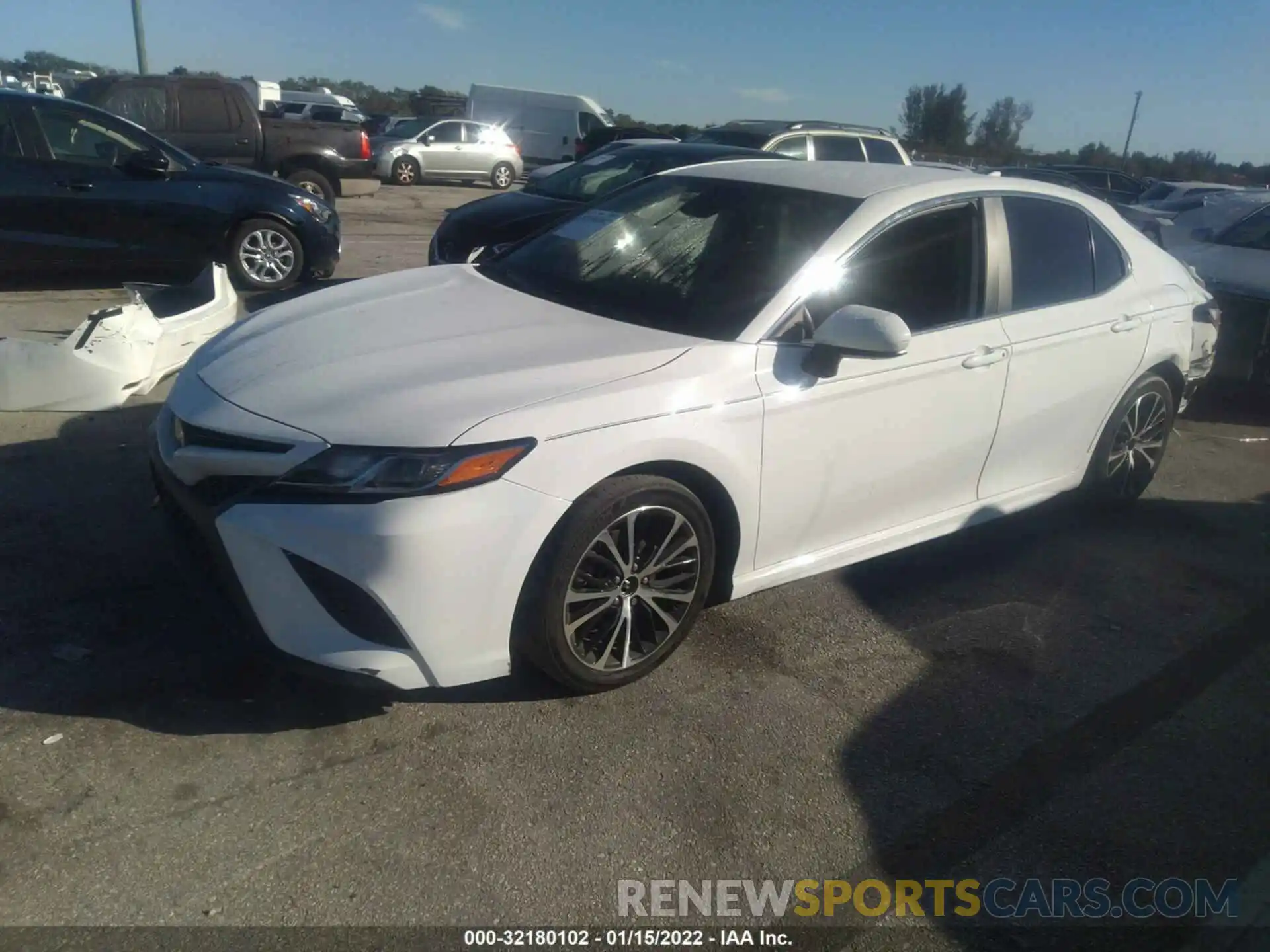 2 Photograph of a damaged car 4T1G11AK2LU952332 TOYOTA CAMRY 2020