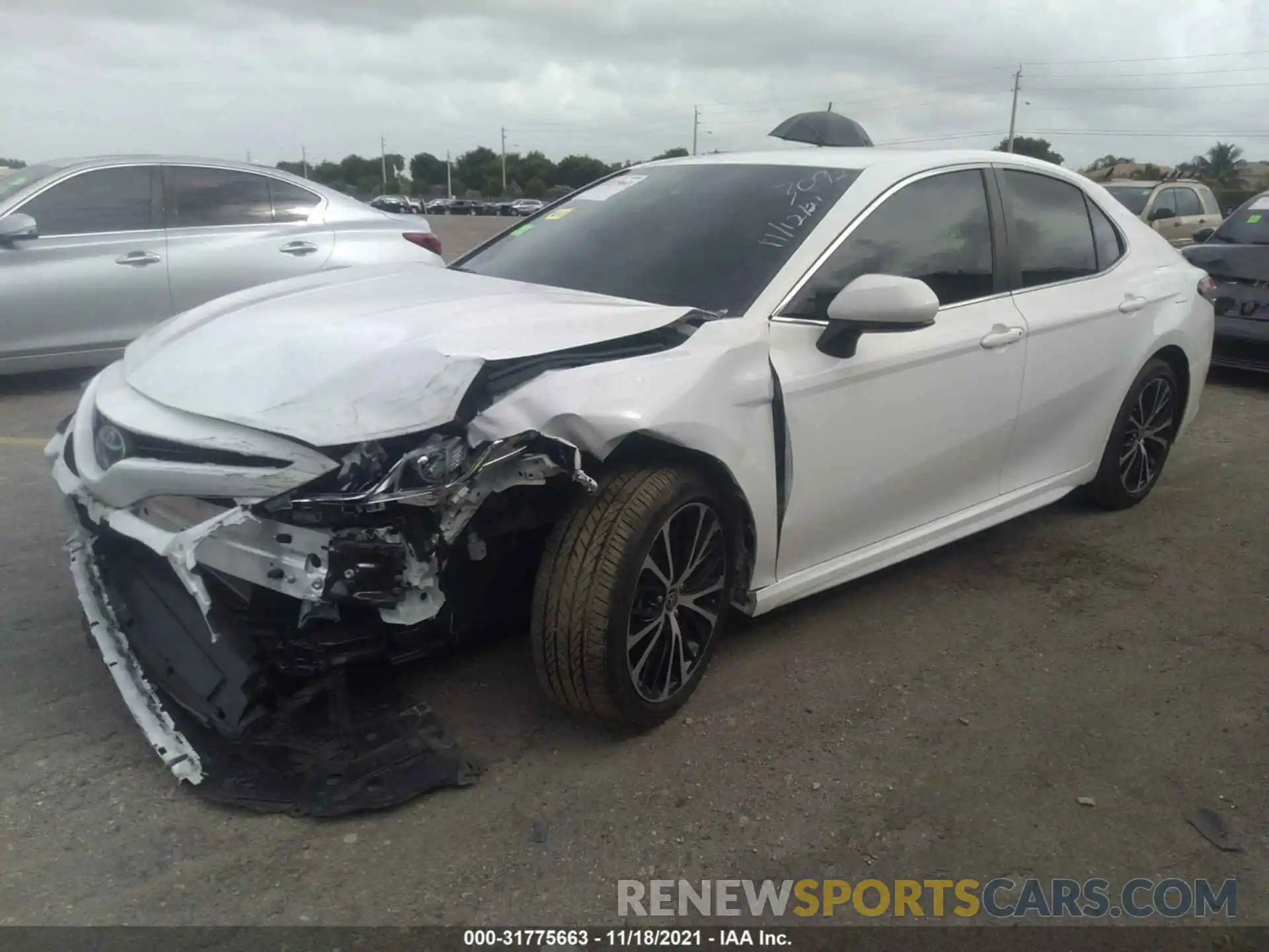 2 Photograph of a damaged car 4T1G11AK2LU953092 TOYOTA CAMRY 2020