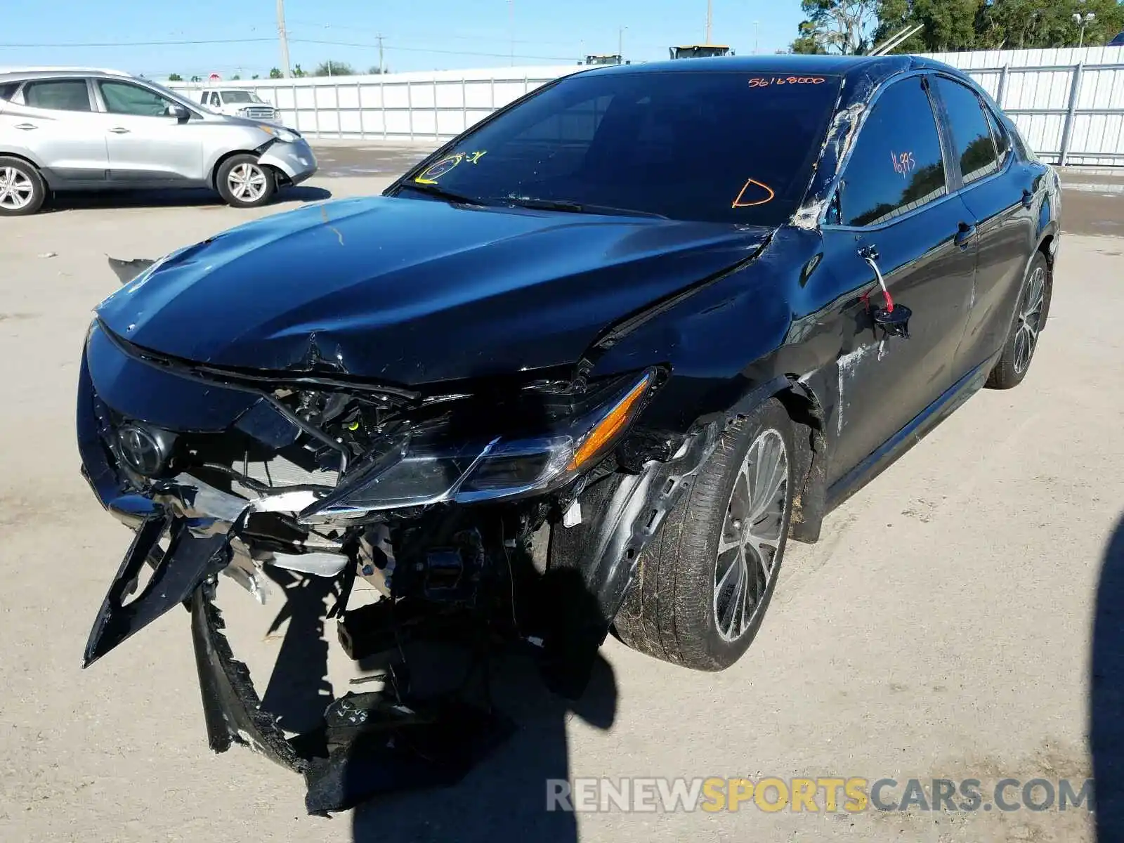 2 Photograph of a damaged car 4T1G11AK2LU956235 TOYOTA CAMRY 2020