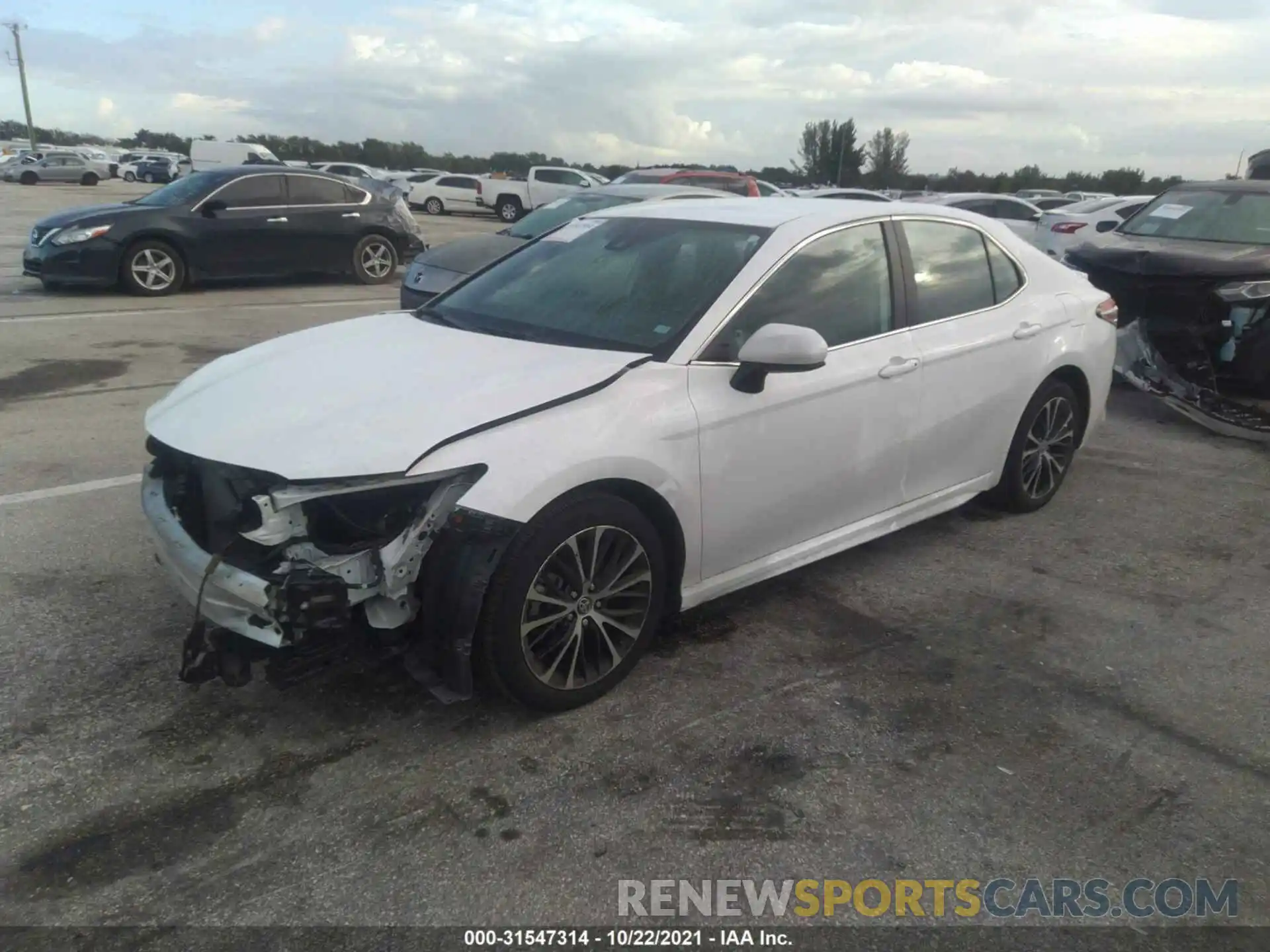 2 Photograph of a damaged car 4T1G11AK2LU956526 TOYOTA CAMRY 2020