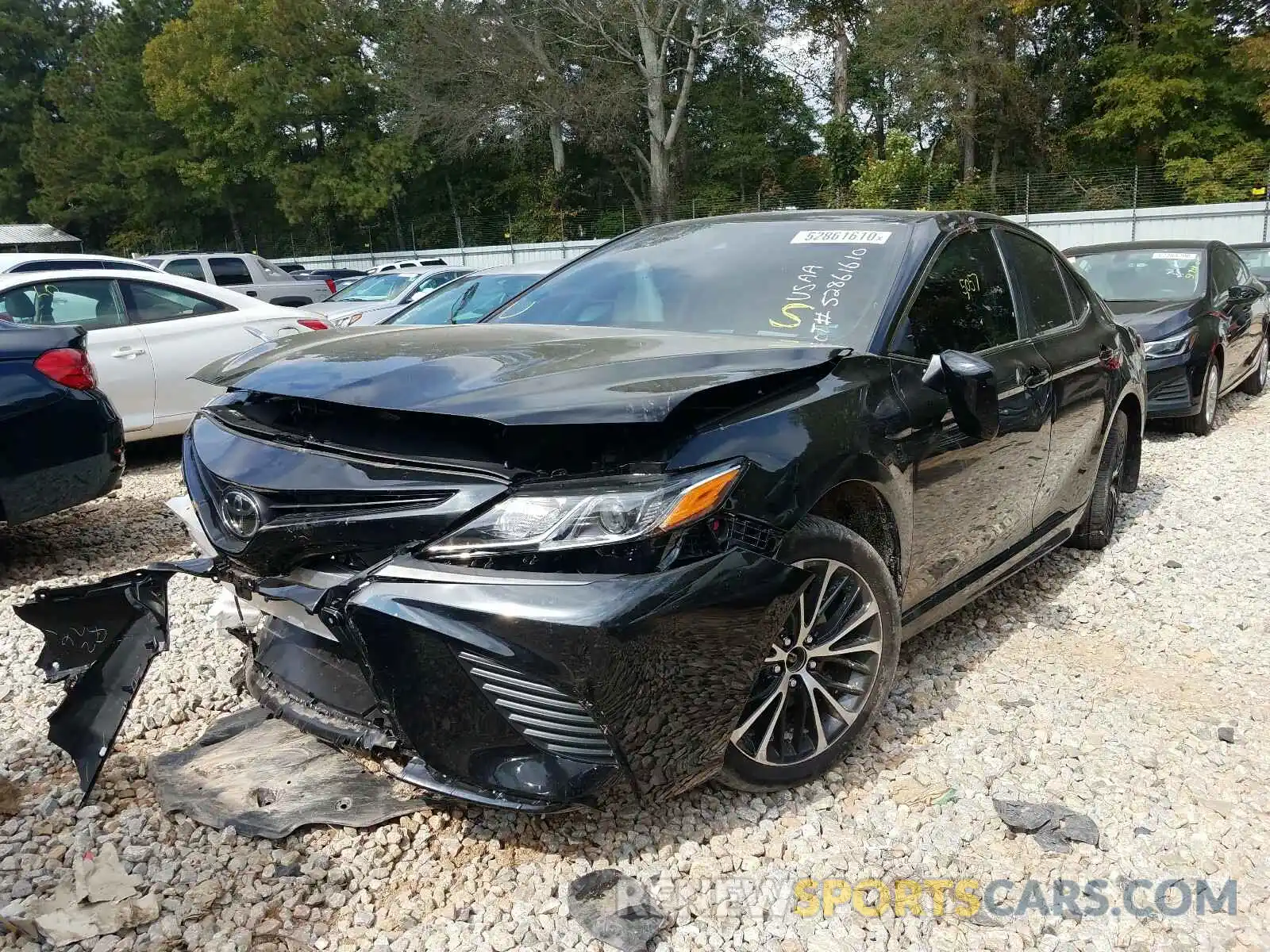 2 Photograph of a damaged car 4T1G11AK2LU957269 TOYOTA CAMRY 2020