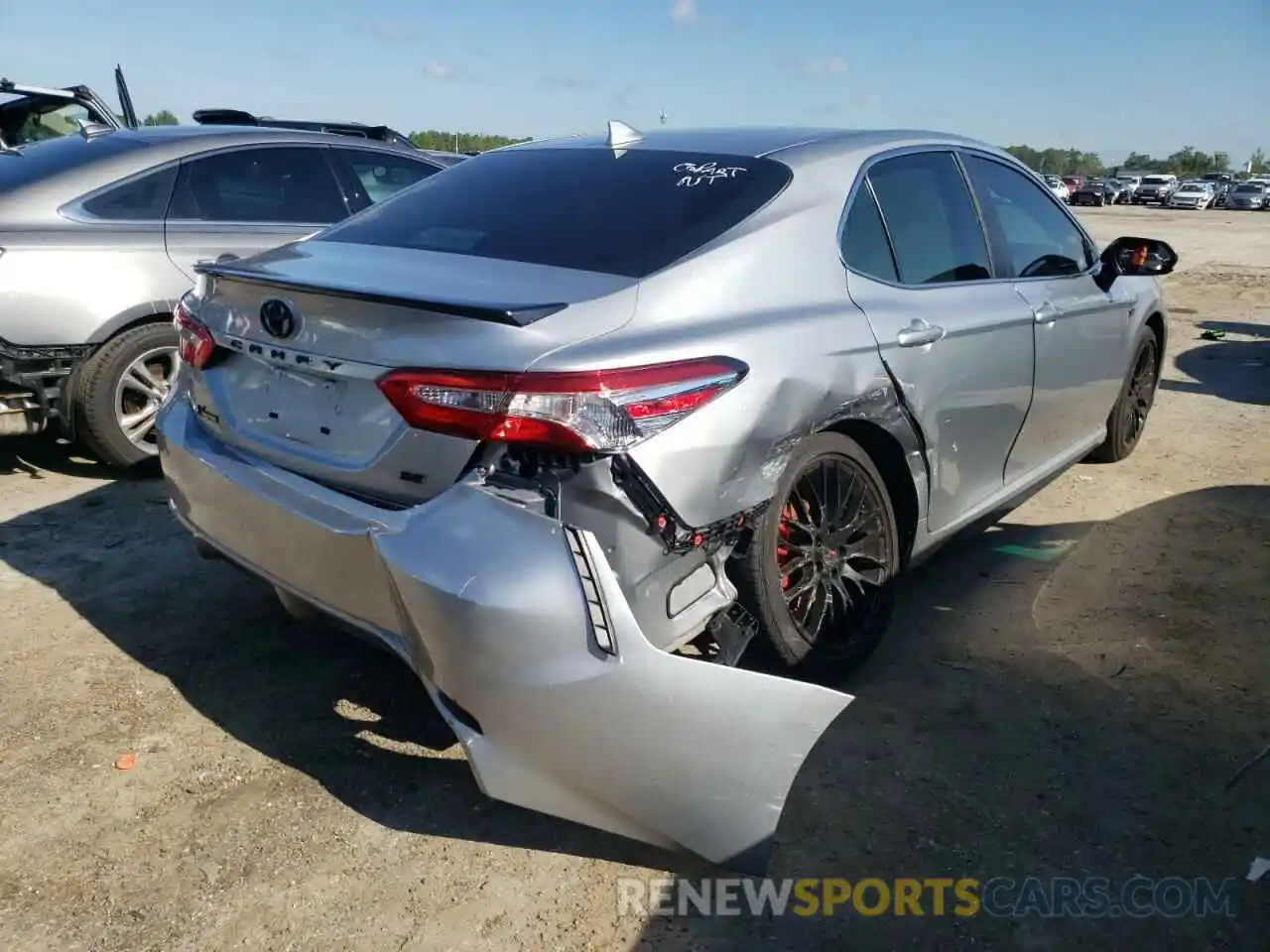 4 Photograph of a damaged car 4T1G11AK2LU958325 TOYOTA CAMRY 2020