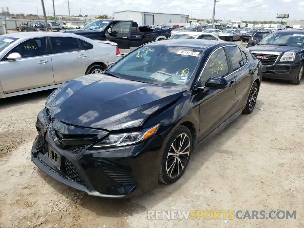 2 Photograph of a damaged car 4T1G11AK2LU962200 TOYOTA CAMRY 2020