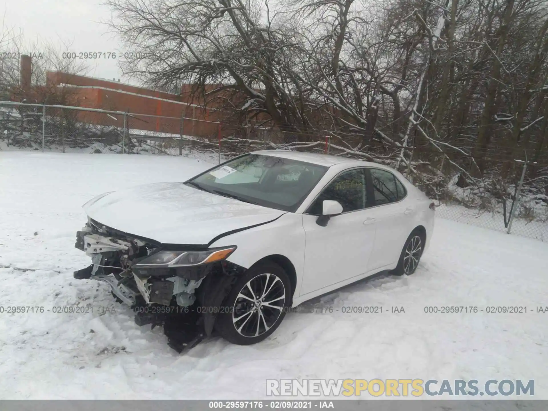 2 Photograph of a damaged car 4T1G11AK2LU969504 TOYOTA CAMRY 2020