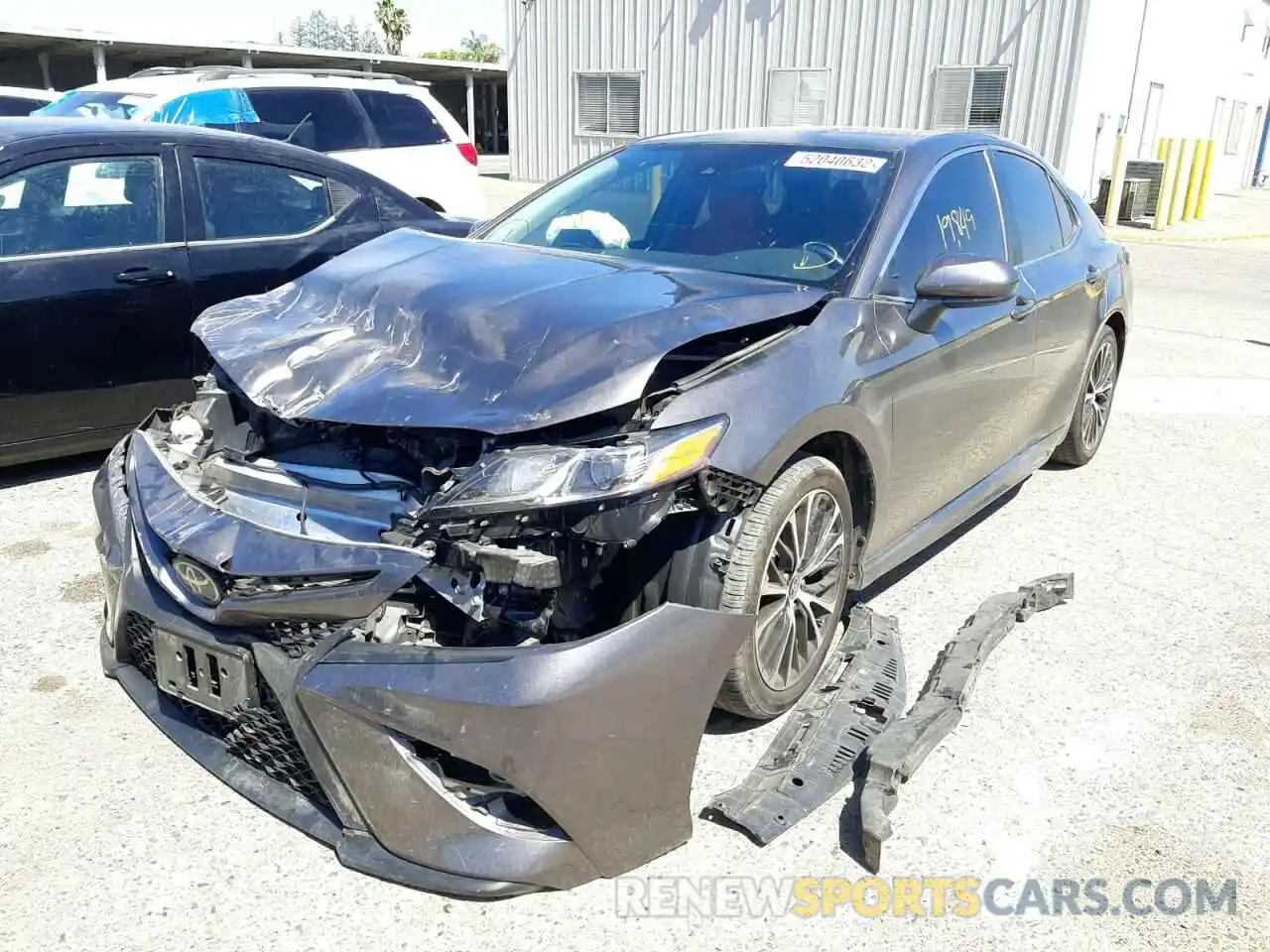 2 Photograph of a damaged car 4T1G11AK2LU971592 TOYOTA CAMRY 2020