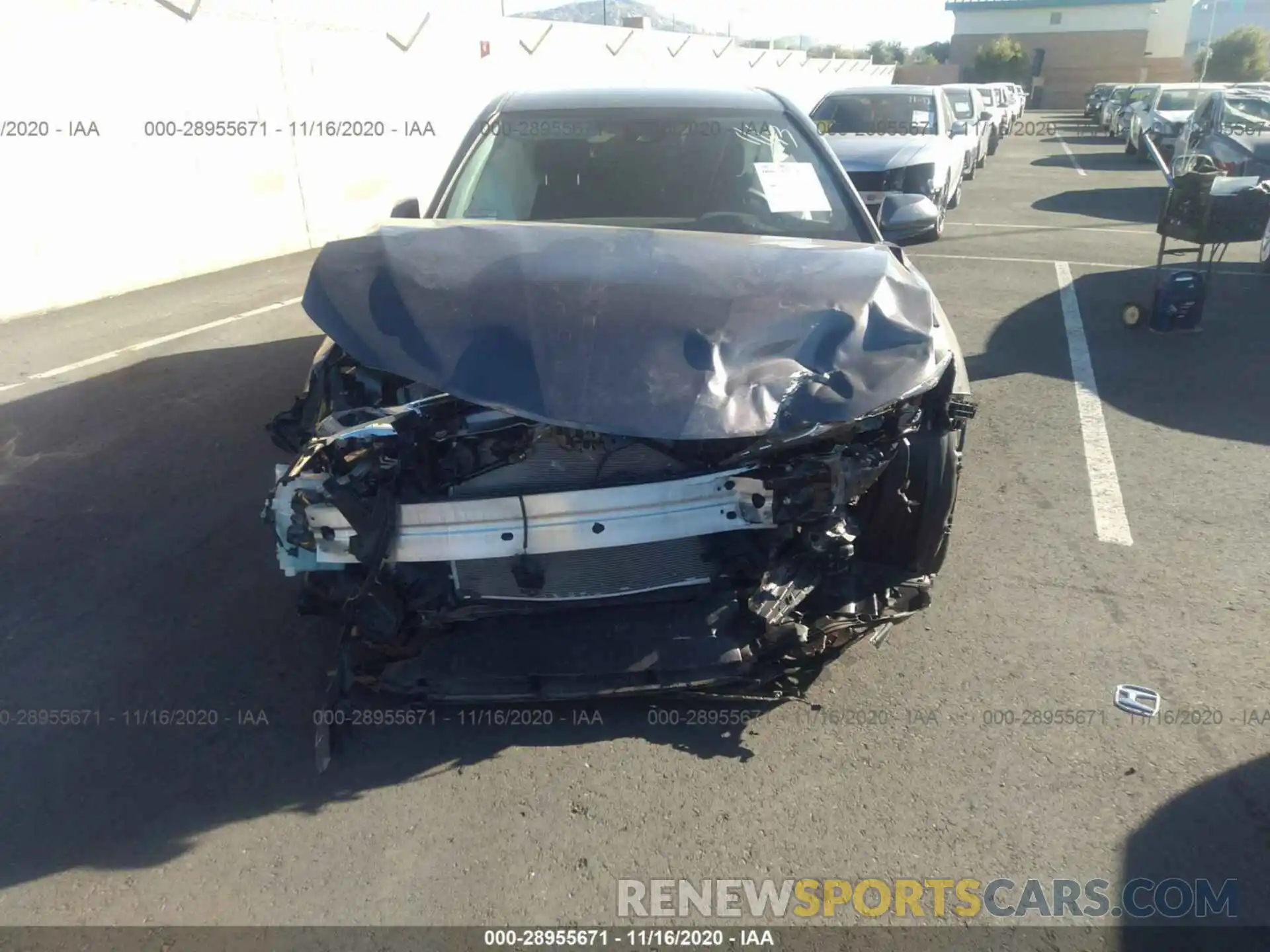 6 Photograph of a damaged car 4T1G11AK2LU974475 TOYOTA CAMRY 2020