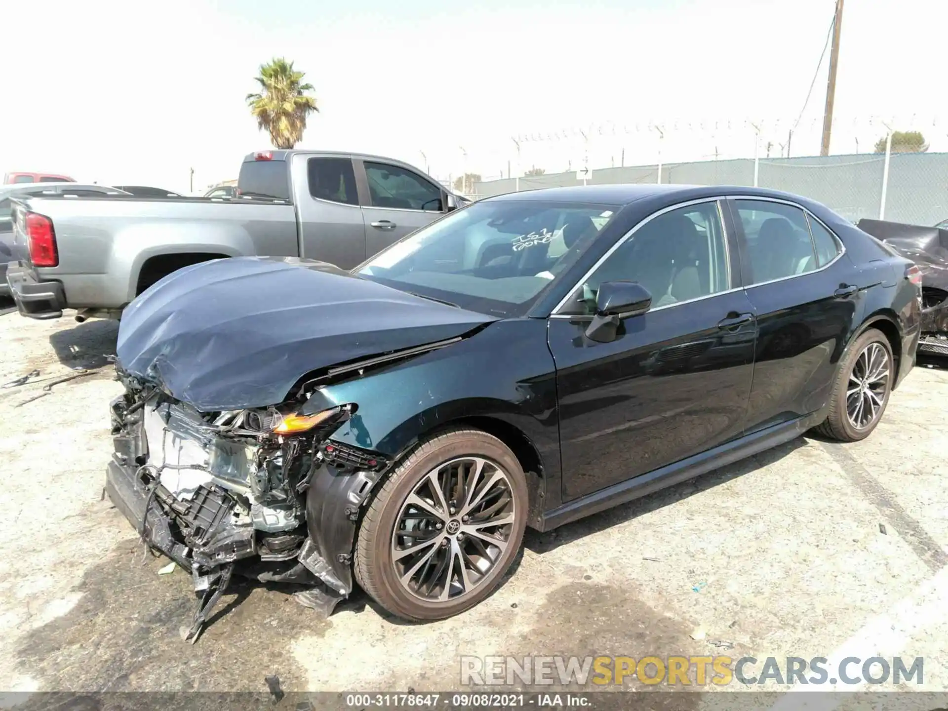 2 Photograph of a damaged car 4T1G11AK2LU983502 TOYOTA CAMRY 2020