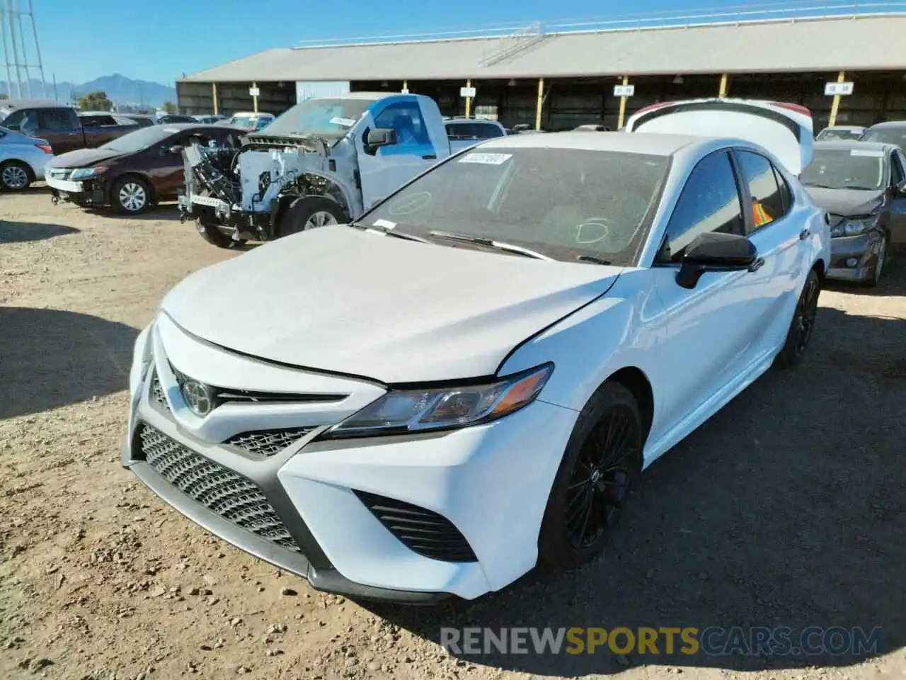 2 Photograph of a damaged car 4T1G11AK3LU301548 TOYOTA CAMRY 2020