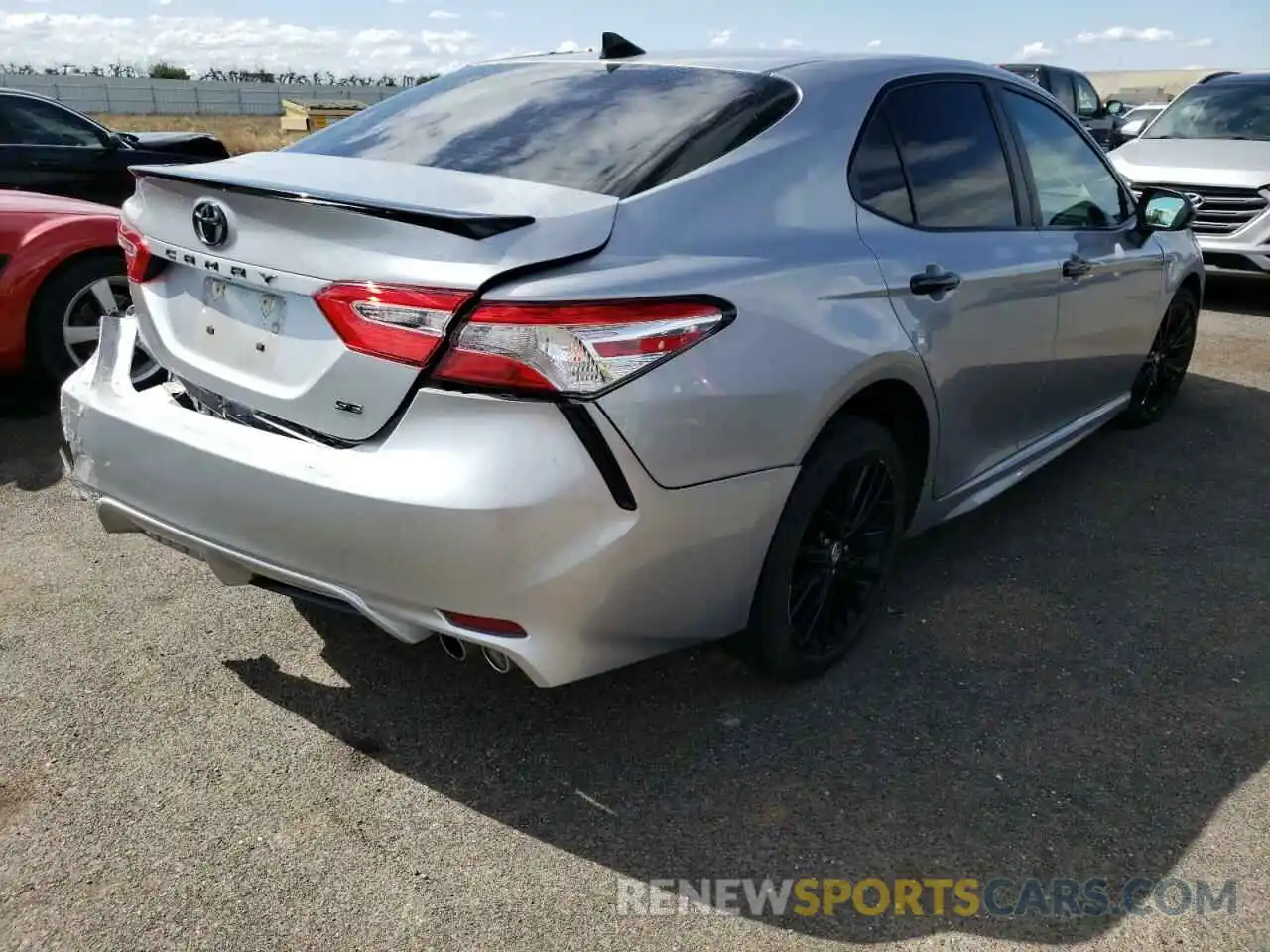 4 Photograph of a damaged car 4T1G11AK3LU301842 TOYOTA CAMRY 2020