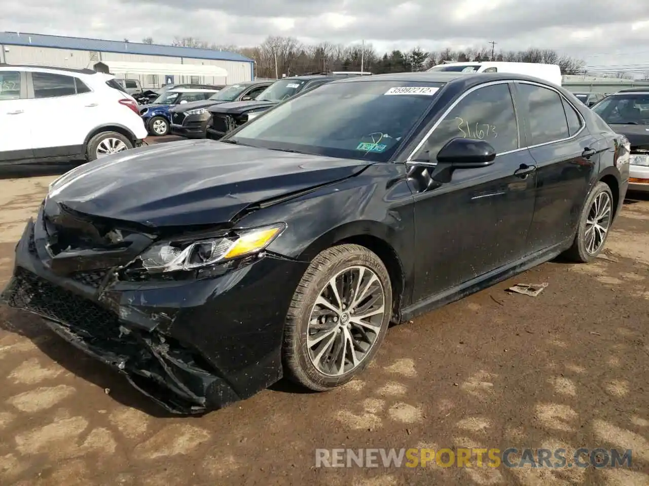 2 Photograph of a damaged car 4T1G11AK3LU302375 TOYOTA CAMRY 2020