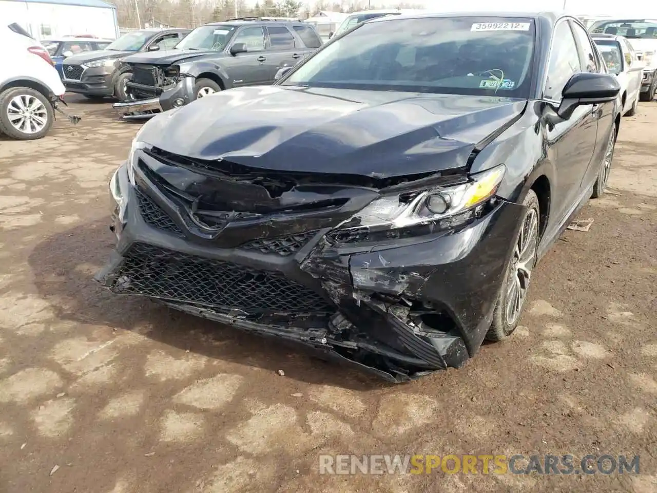 9 Photograph of a damaged car 4T1G11AK3LU302375 TOYOTA CAMRY 2020