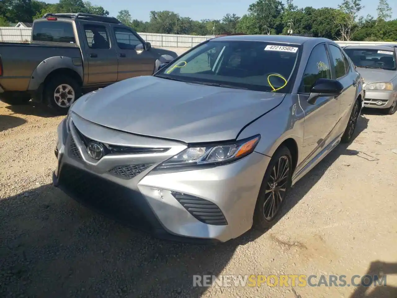 2 Photograph of a damaged car 4T1G11AK3LU302781 TOYOTA CAMRY 2020