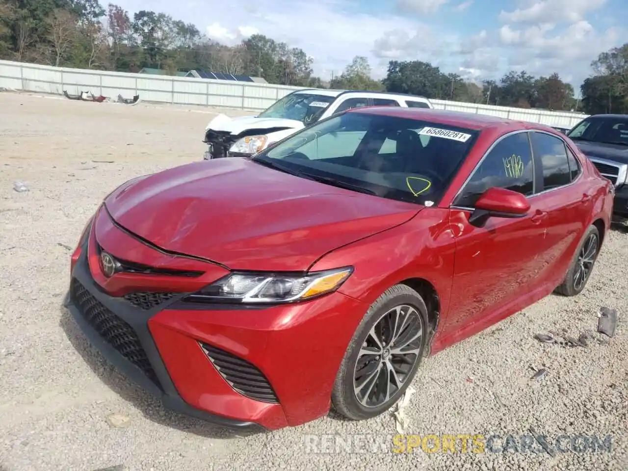 2 Photograph of a damaged car 4T1G11AK3LU304806 TOYOTA CAMRY 2020