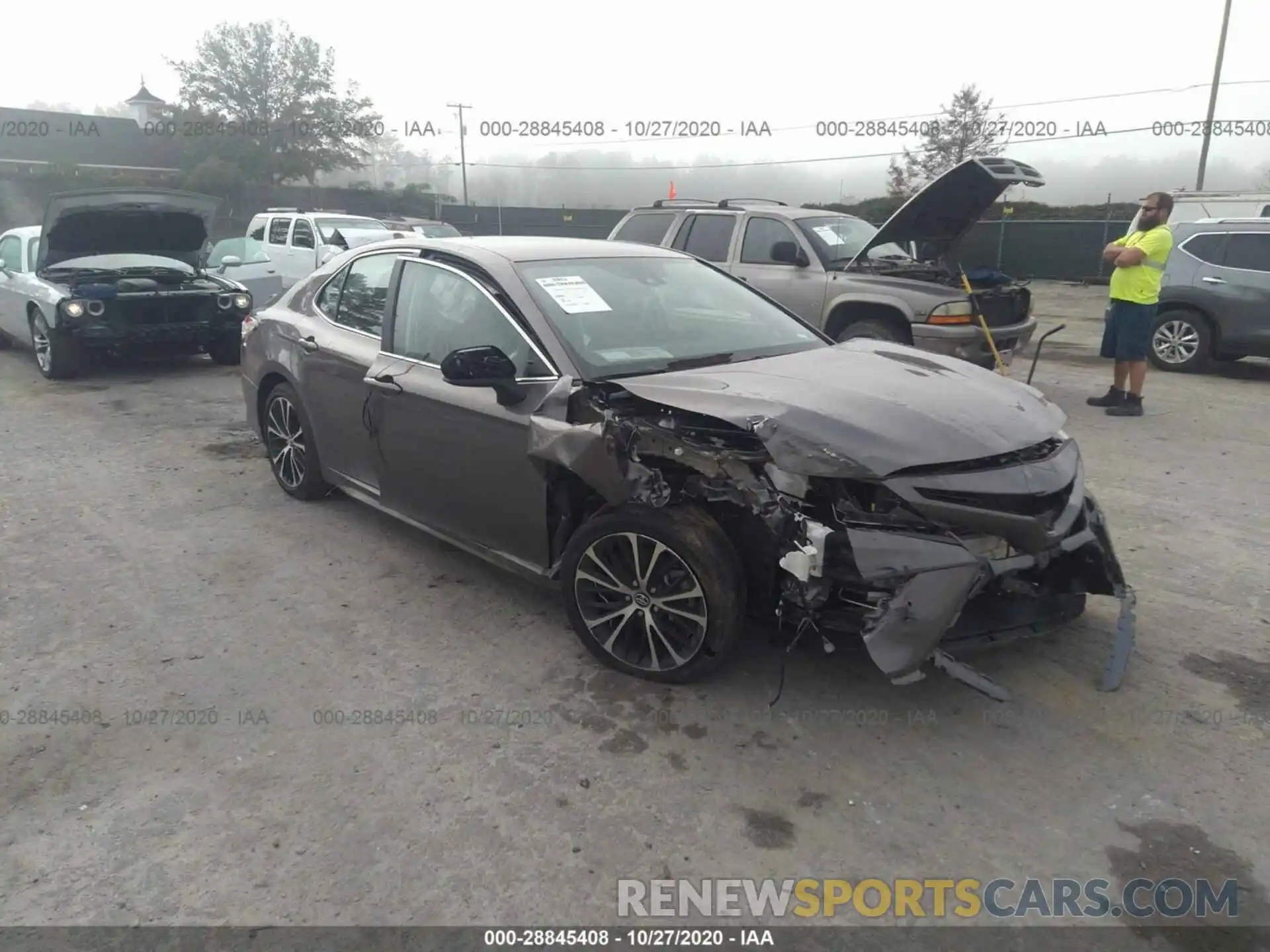 1 Photograph of a damaged car 4T1G11AK3LU306457 TOYOTA CAMRY 2020