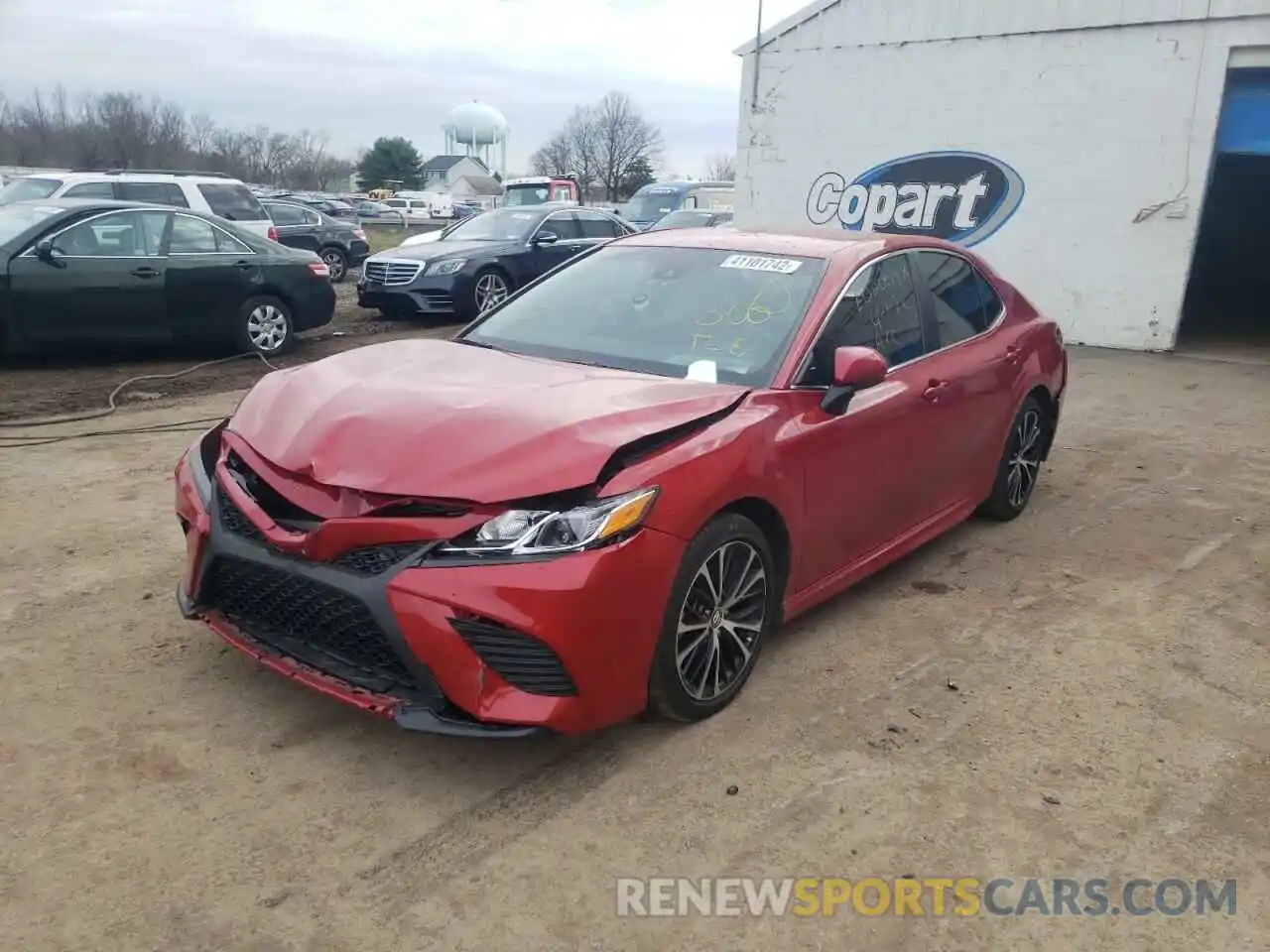 2 Photograph of a damaged car 4T1G11AK3LU306555 TOYOTA CAMRY 2020