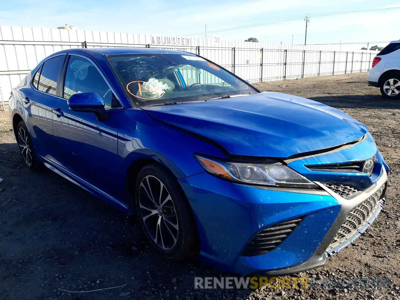 1 Photograph of a damaged car 4T1G11AK3LU306667 TOYOTA CAMRY 2020