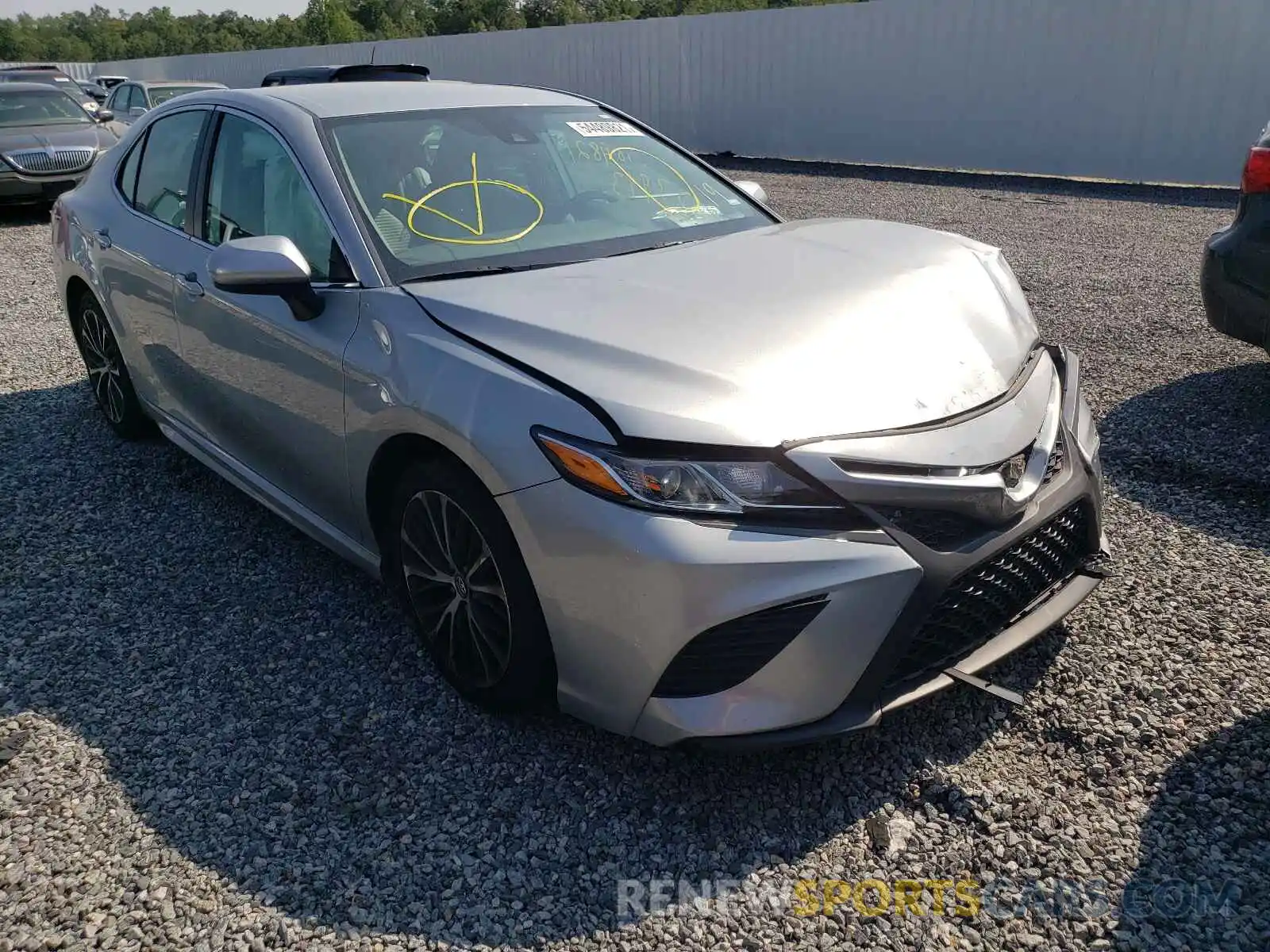 1 Photograph of a damaged car 4T1G11AK3LU306748 TOYOTA CAMRY 2020