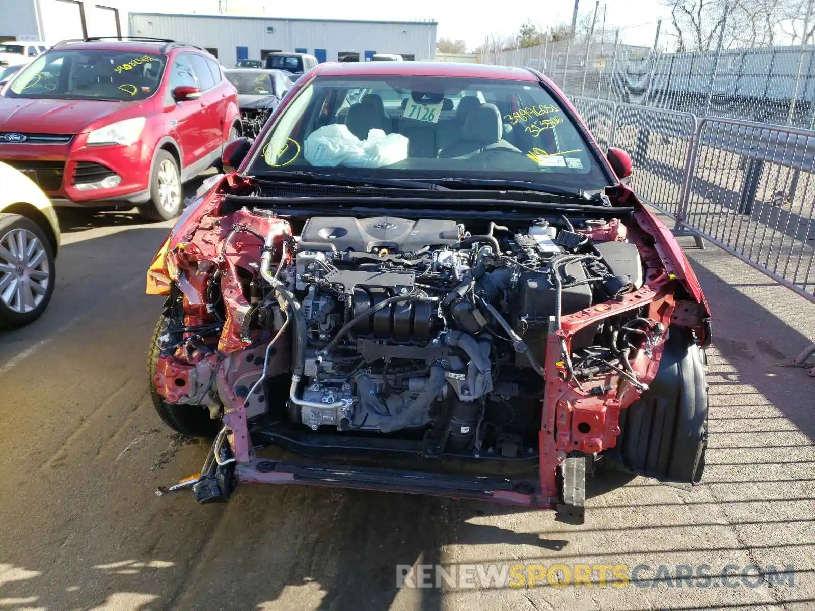 9 Photograph of a damaged car 4T1G11AK3LU313506 TOYOTA CAMRY 2020