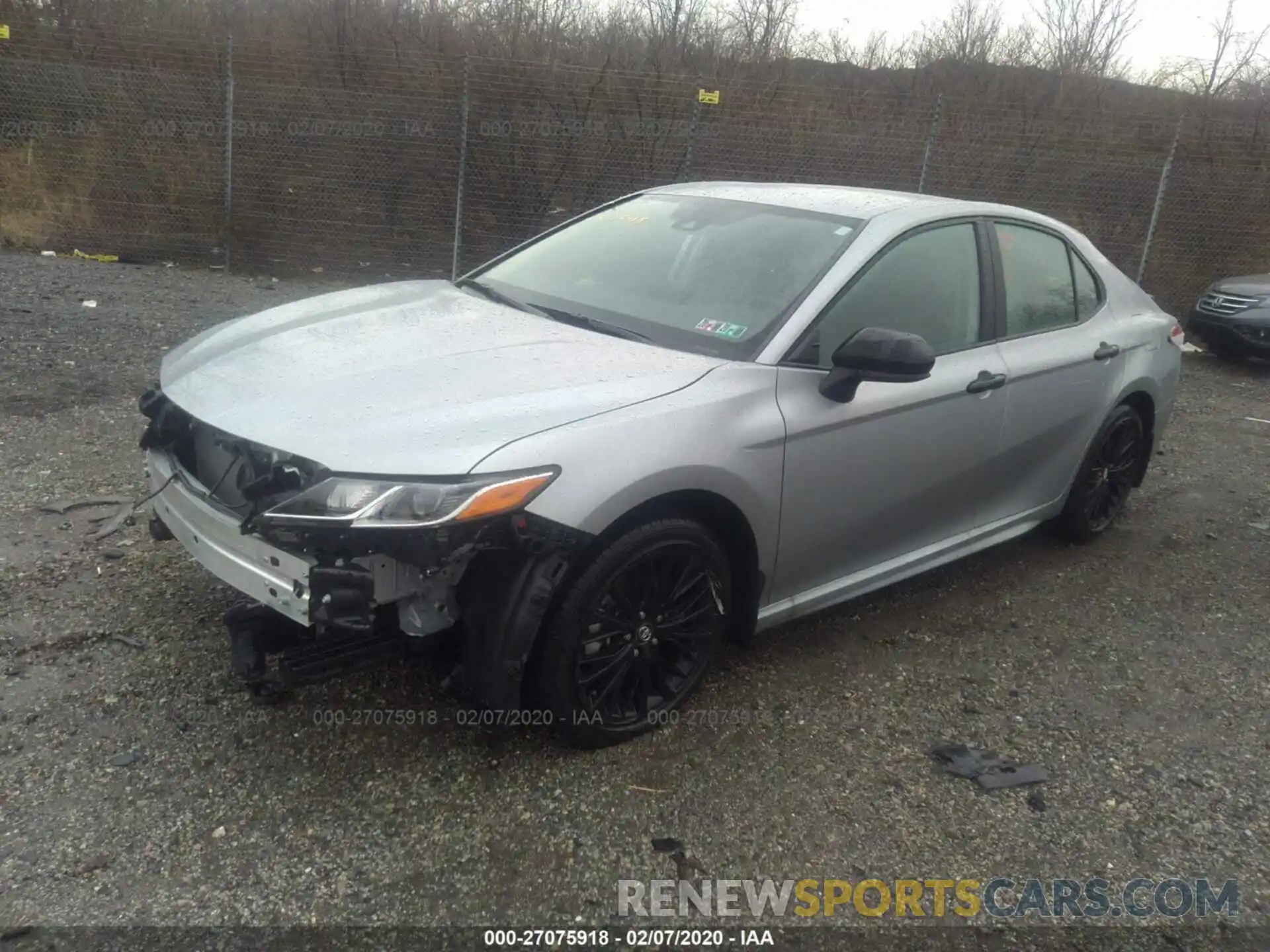 2 Photograph of a damaged car 4T1G11AK3LU313621 TOYOTA CAMRY 2020