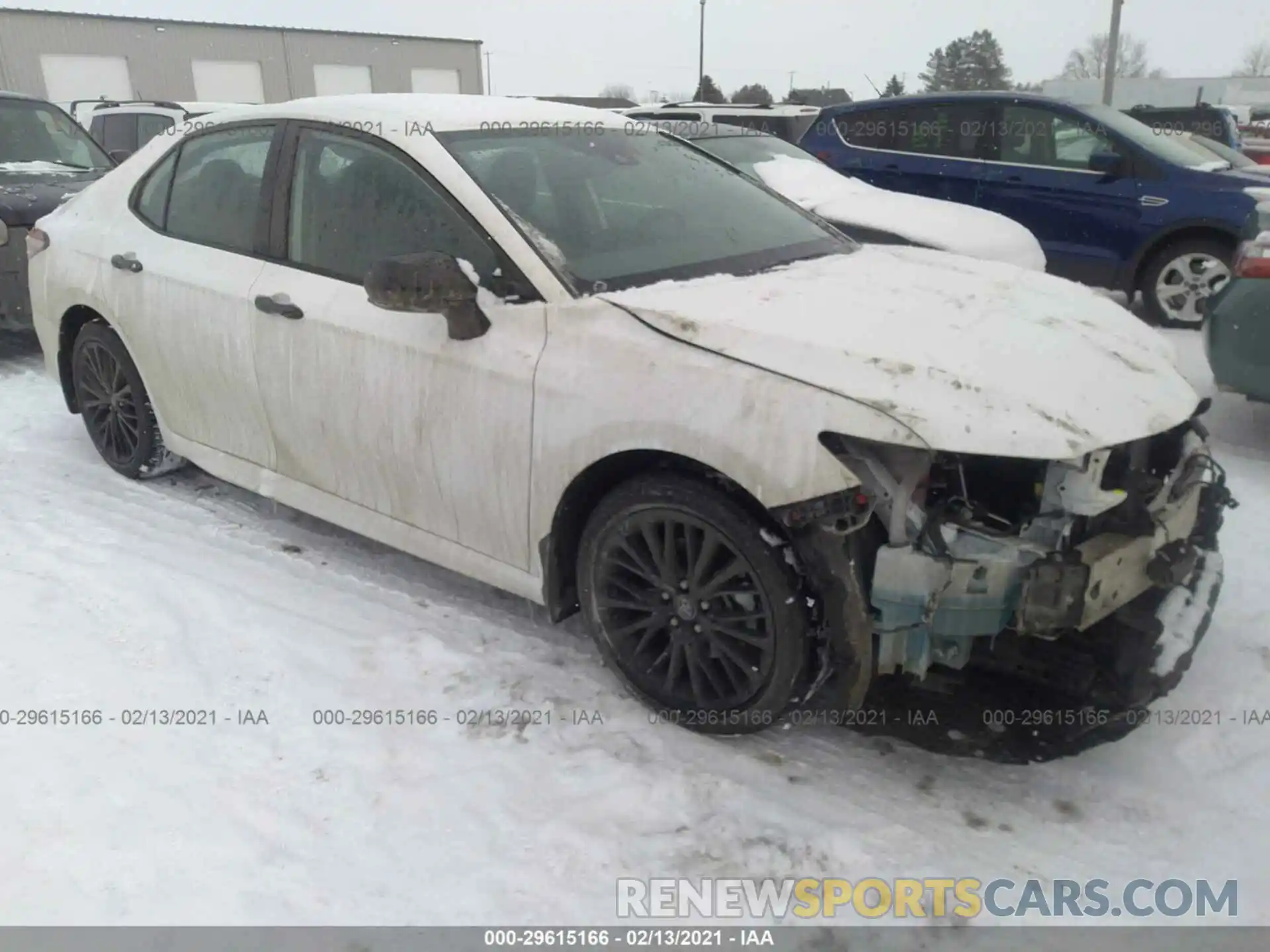 1 Photograph of a damaged car 4T1G11AK3LU314011 TOYOTA CAMRY 2020