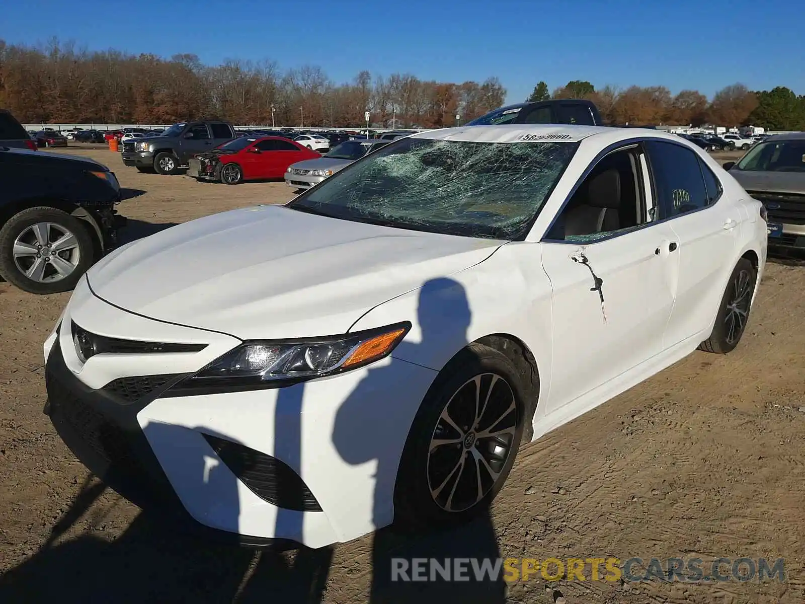 2 Photograph of a damaged car 4T1G11AK3LU315241 TOYOTA CAMRY 2020