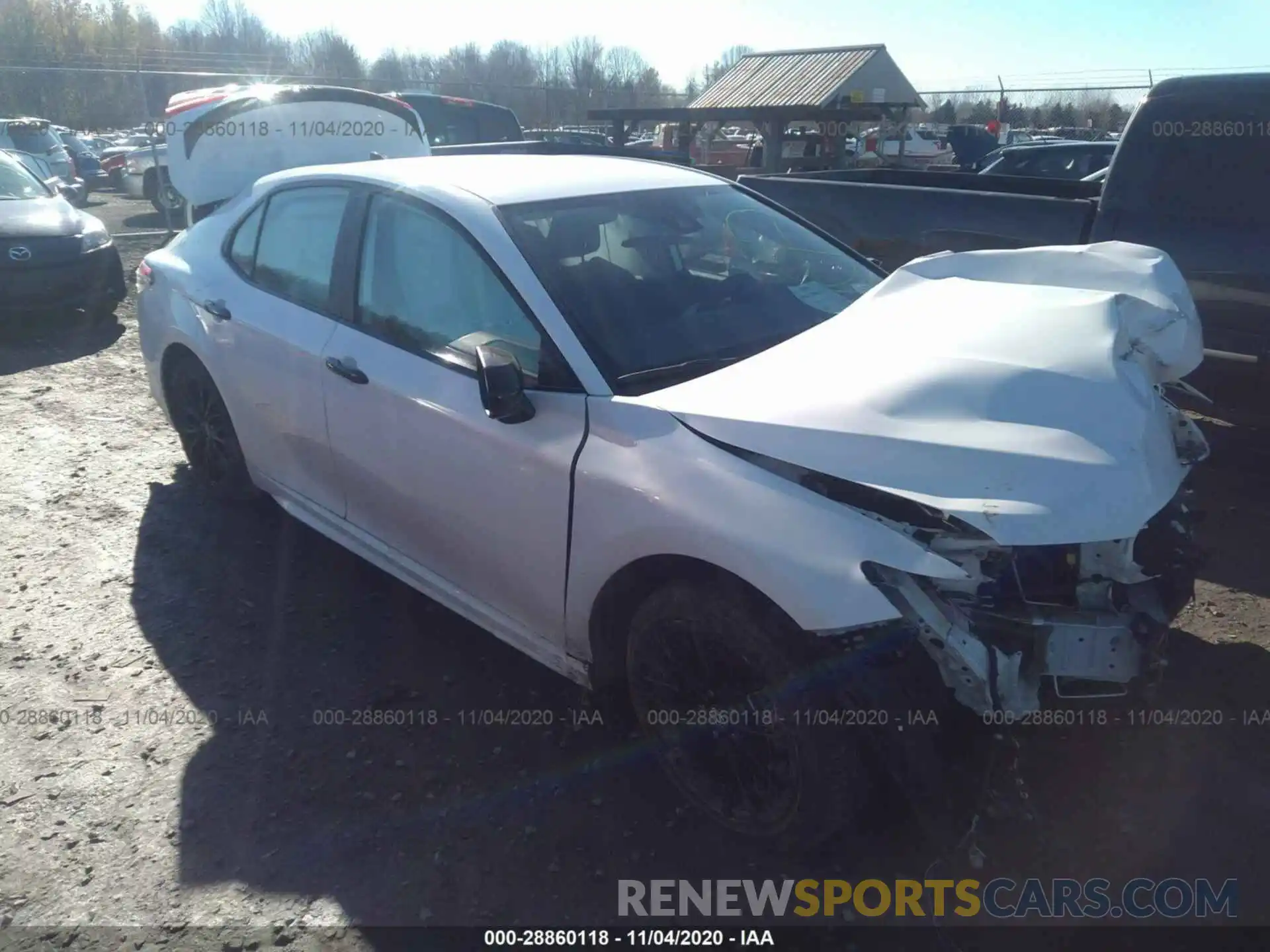 1 Photograph of a damaged car 4T1G11AK3LU320102 TOYOTA CAMRY 2020