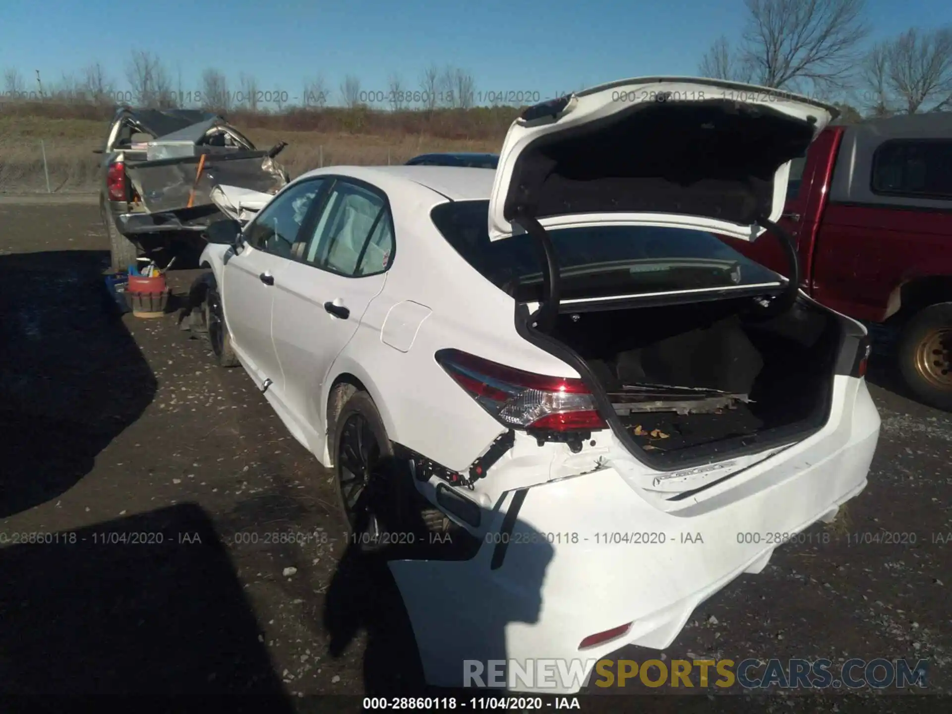 3 Photograph of a damaged car 4T1G11AK3LU320102 TOYOTA CAMRY 2020