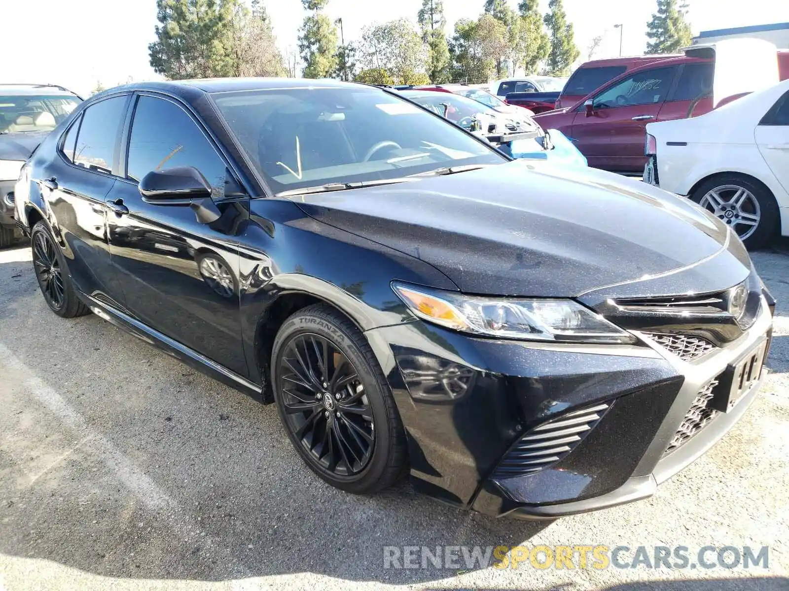 1 Photograph of a damaged car 4T1G11AK3LU322366 TOYOTA CAMRY 2020