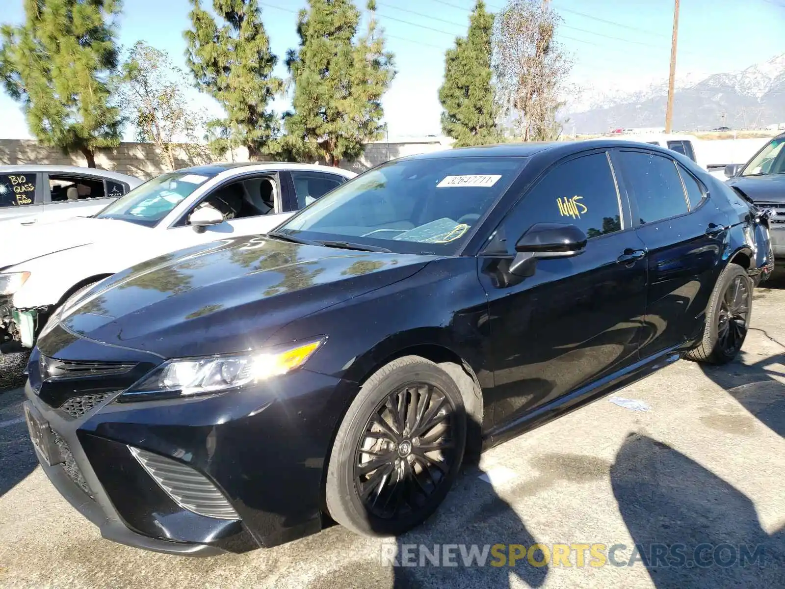 2 Photograph of a damaged car 4T1G11AK3LU322366 TOYOTA CAMRY 2020