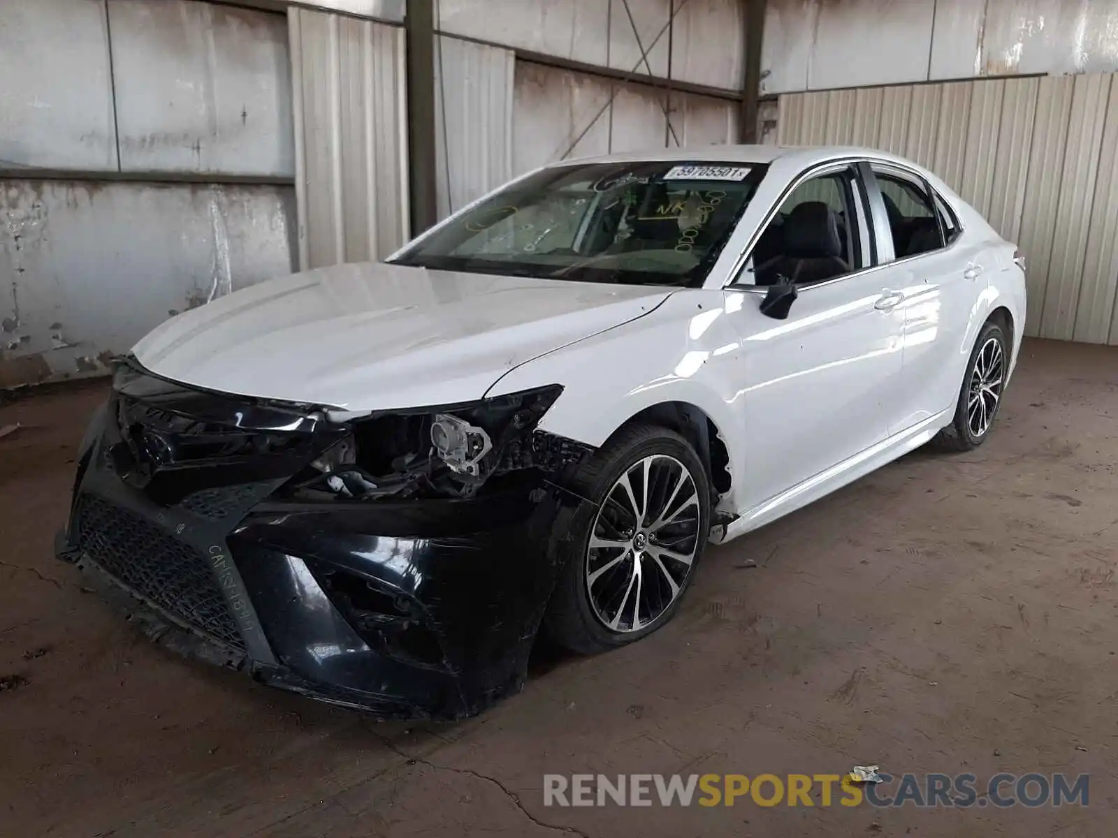 2 Photograph of a damaged car 4T1G11AK3LU323758 TOYOTA CAMRY 2020