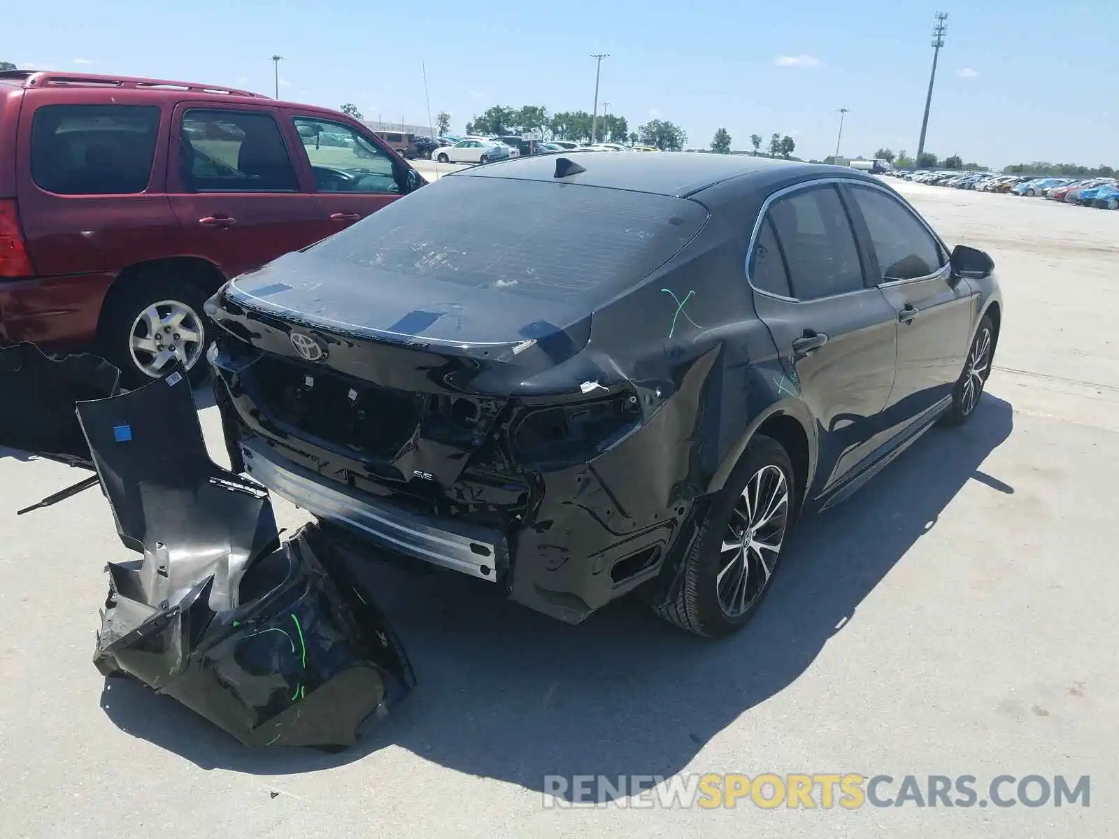 4 Photograph of a damaged car 4T1G11AK3LU326028 TOYOTA CAMRY 2020